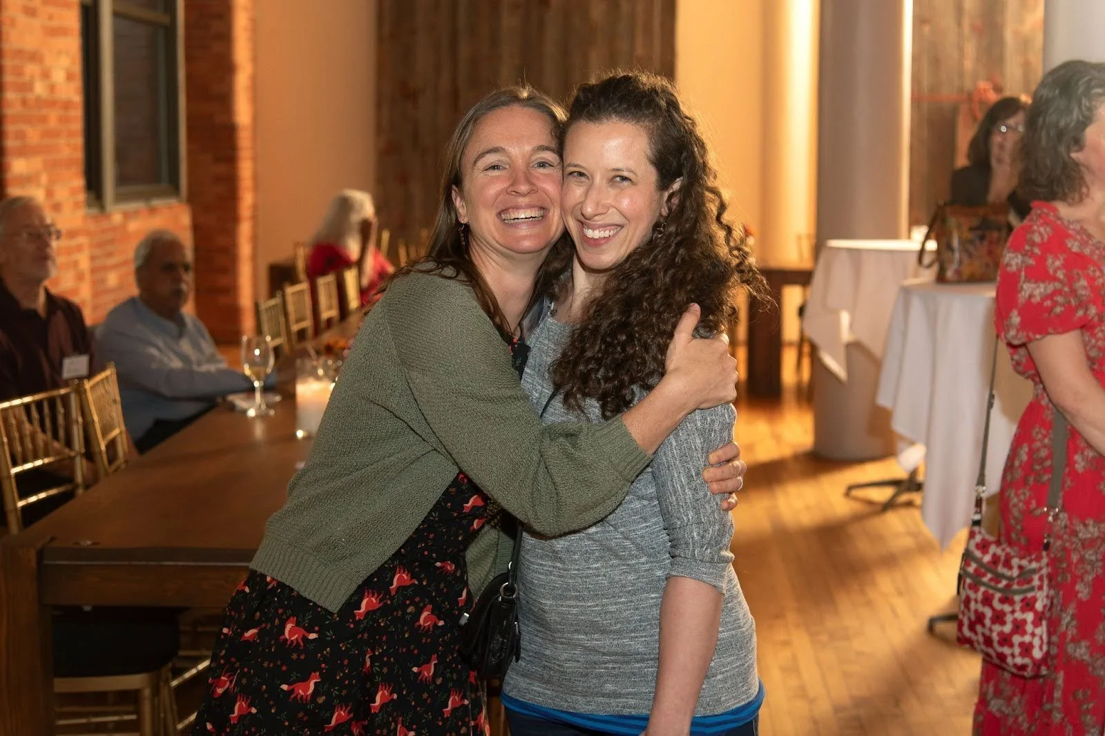 Abby McHugh-Grifa and Sarah Mittiga at the 10 Year Anniversary Celebration