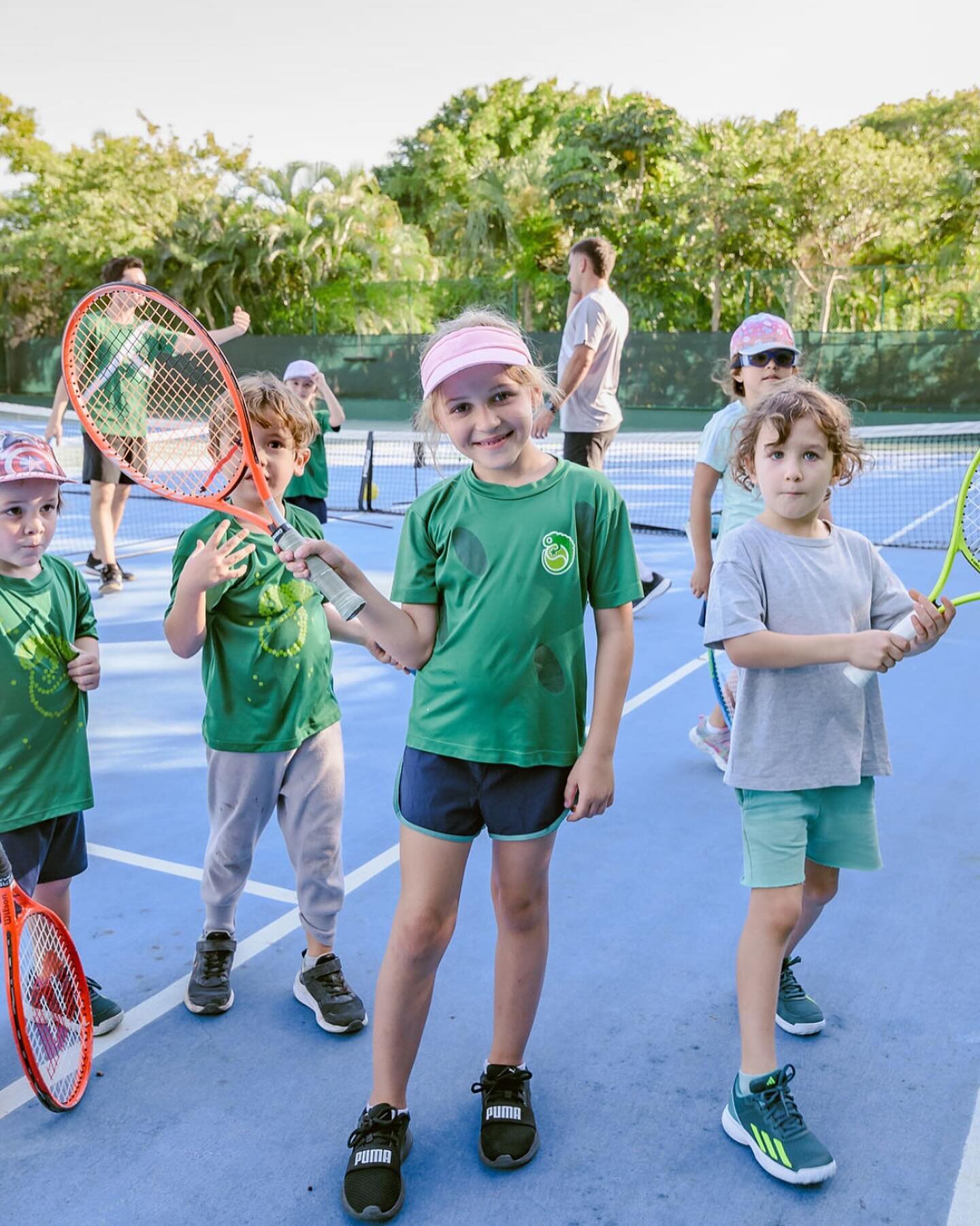 Capturing the joy and energy of the early start in tennis at Iguana Tennis! 🎾. Get your little champs in the game early, and watch them grow with every serve. 🌟

Send us a DM 

#IguanaTennis #YouthTennis #StartYoung #TennisLife #FutureChampions #Se