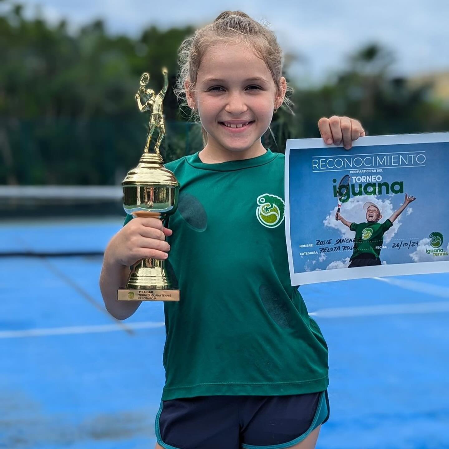 Very proud of you Rosie for your approach to practice, preparation and determination to achieve your goals! Many hours of clinics, private lessons and tournaments have paid off. Knowing that there are losses on the road, but when victory comes it fee