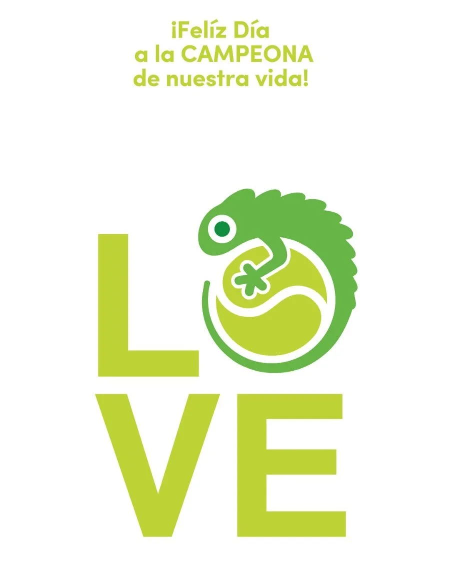 FELIZ D&Iacute;A DE LA MADRE 💚 les desea Iguana Tennis 🦎🎾

#diadelamadre❤️ #amordemadre❤️ #matchpointdeamor