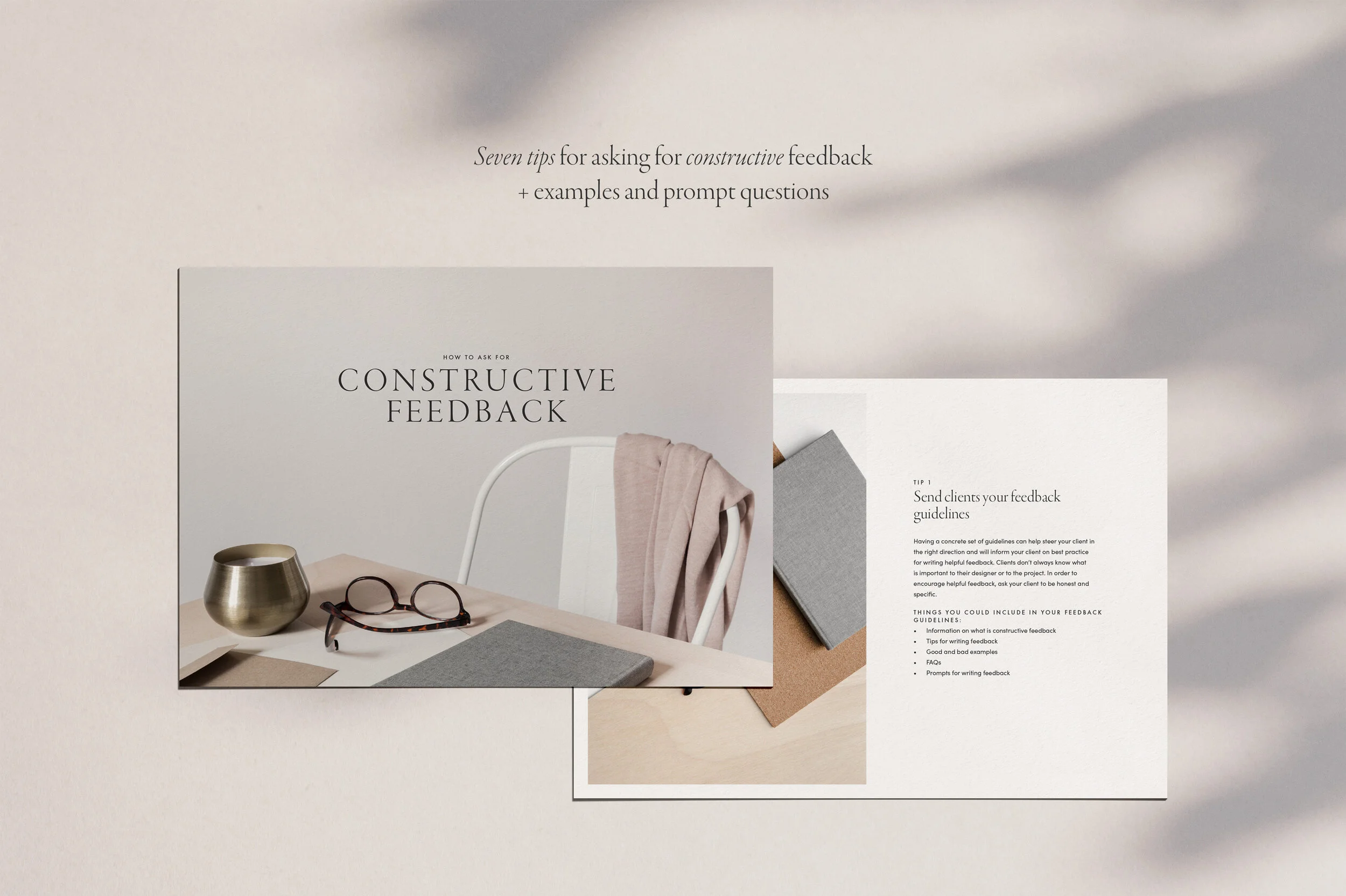 How to ask for Constructive Feedback — Creative Process Templates ...