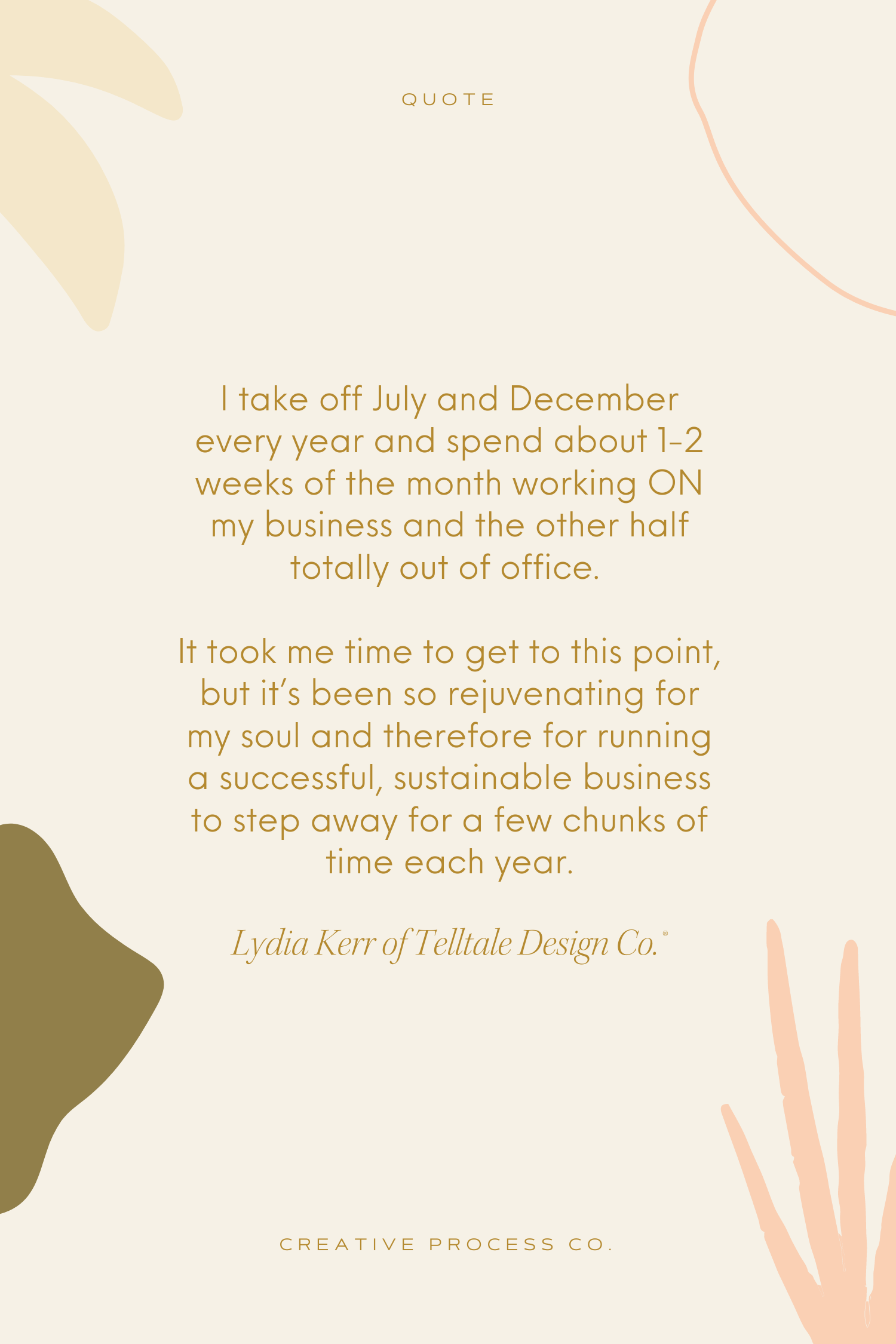 Process Pal Interview with Lydia Kerr of Telltale Design Co®