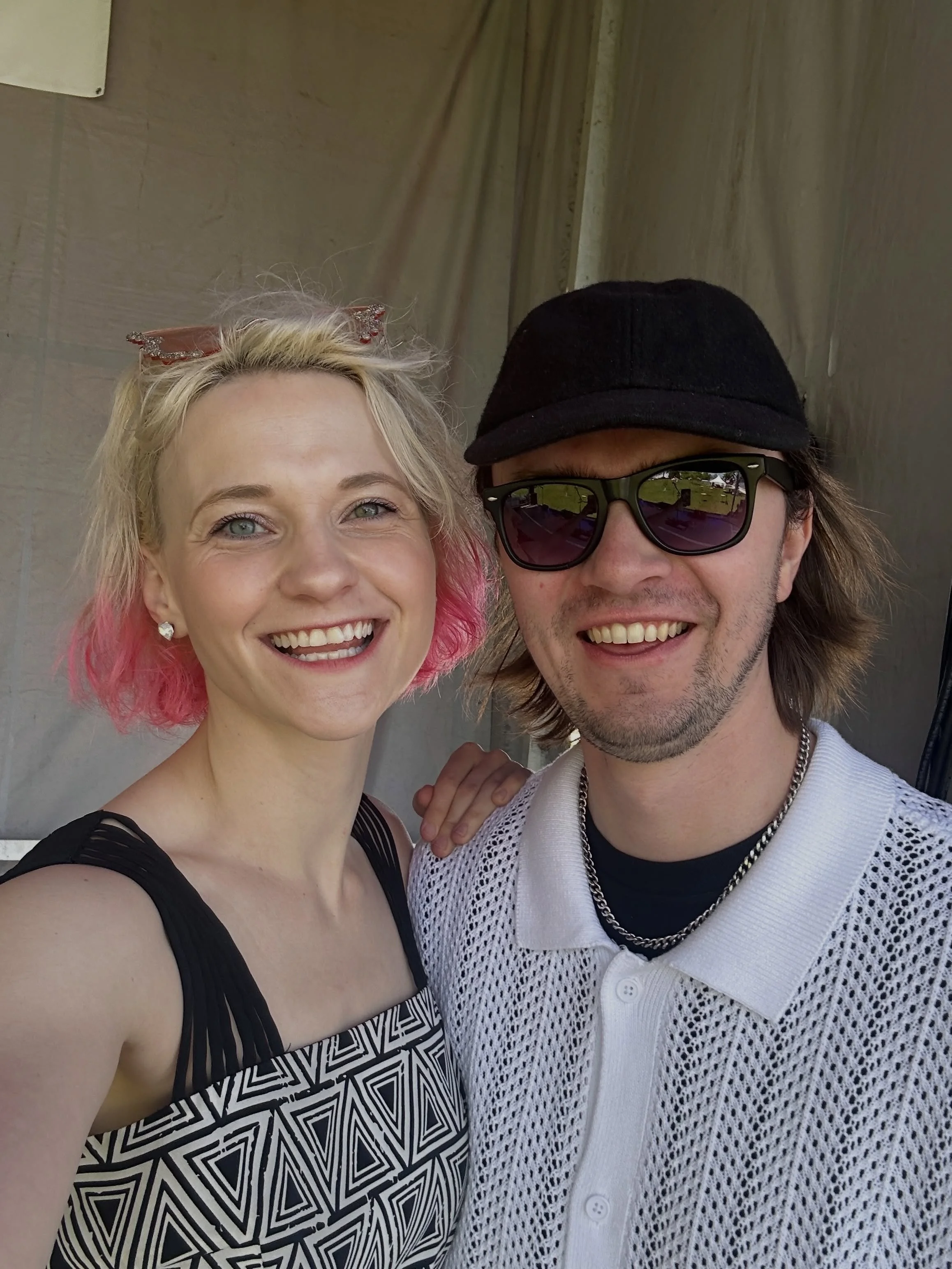 And we&rsquo;re off!! 😍  First week of tour recap: 

4 shows in 4 days, 12 hours of performing &amp; we loved every second! First a show in beautiful Door County at an arcade/bowling alley, then a campground with the band (got a special appearance b