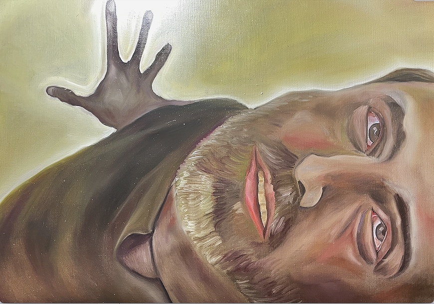 Road to Damascus, Oil on Canvas