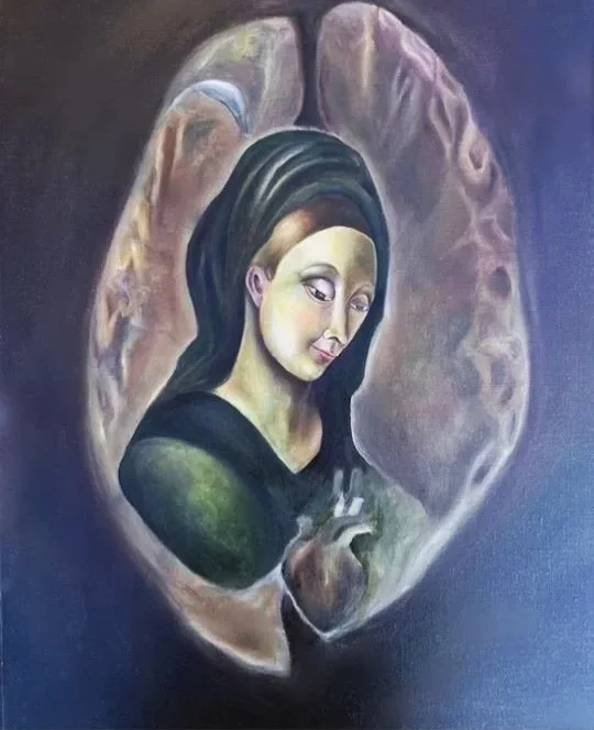 Blessed Mother

Oil on Canvas