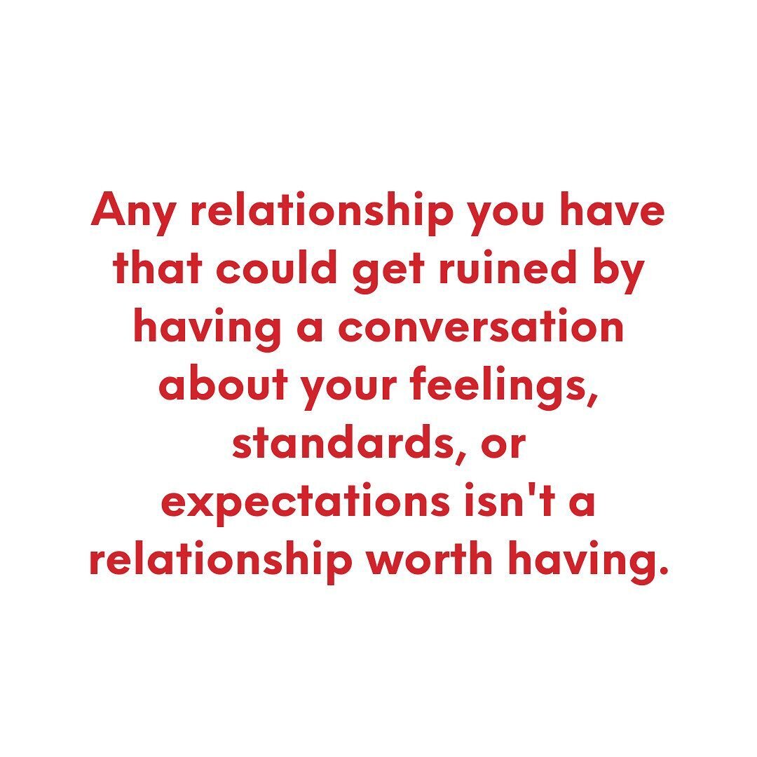 Did your break up happen because you had a tough conversation about your feelings? ⁣
⠀⠀⠀⠀⠀⠀⠀⠀⠀⁣
Were you told that you were expecting &quot;too much&quot; or being &quot;too much&quot;? ⁣
⠀⠀⠀⠀⠀⠀⠀⠀⠀⁣
I spent most of my life in relationships avoiding t