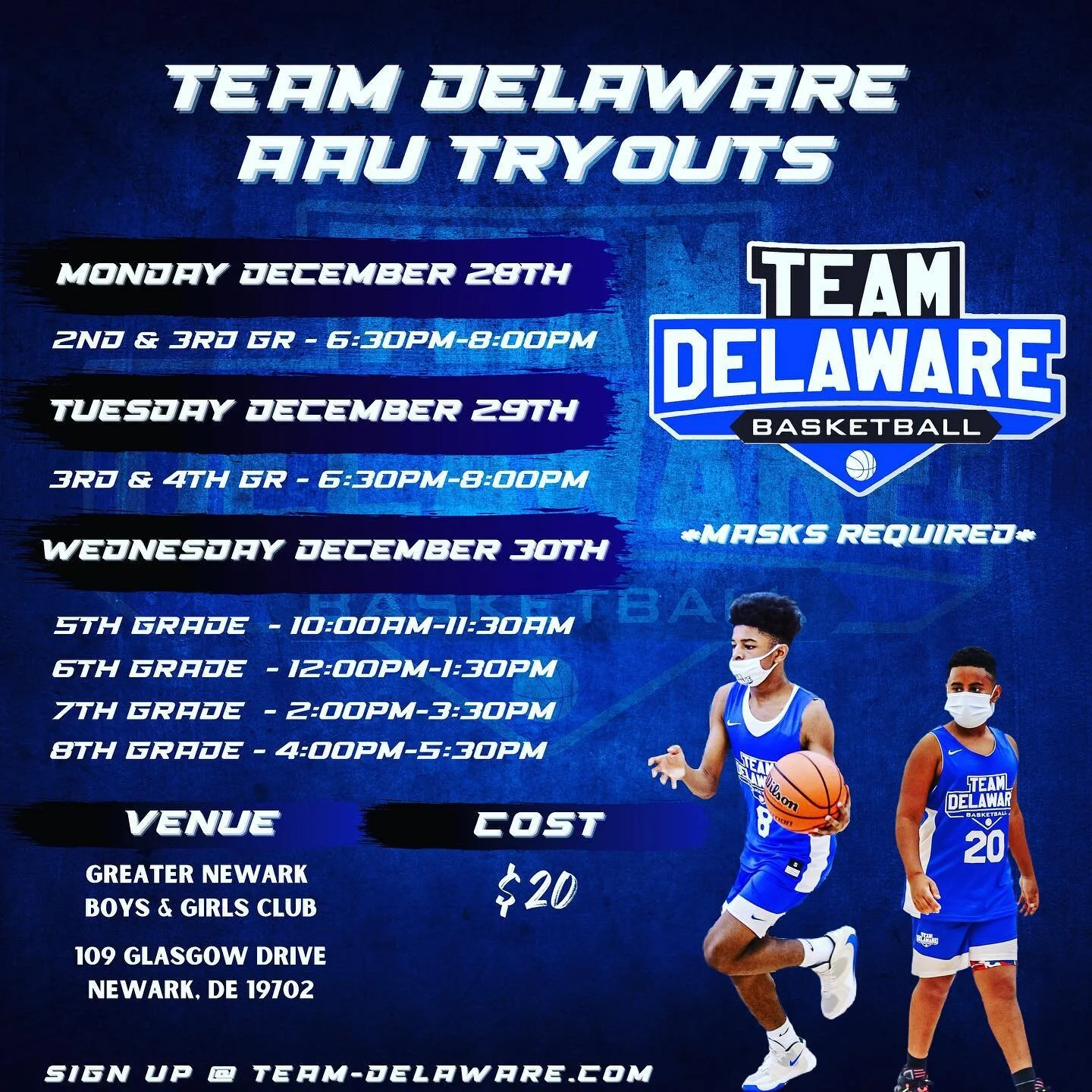 Team Delaware Basketball
