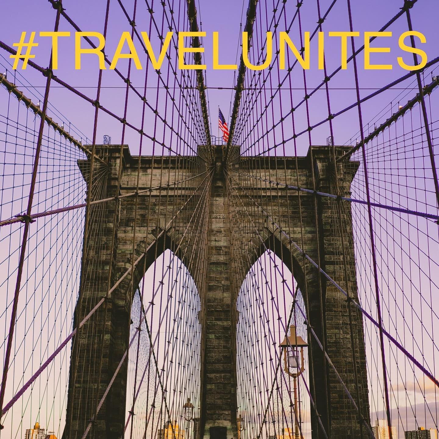 It&rsquo;s a new dawn. It&rsquo;s a new day. It&rsquo;s time to build bridges, not walls. Let&rsquo;s do this, world!! 💜🌎✈️
.
#travelunites 
✈️
✈️
✈️
✈️

#girlswhotravel  #thisgirltravels #luxurytravel #jetset #traveldiaries #amazingplaces #paradis
