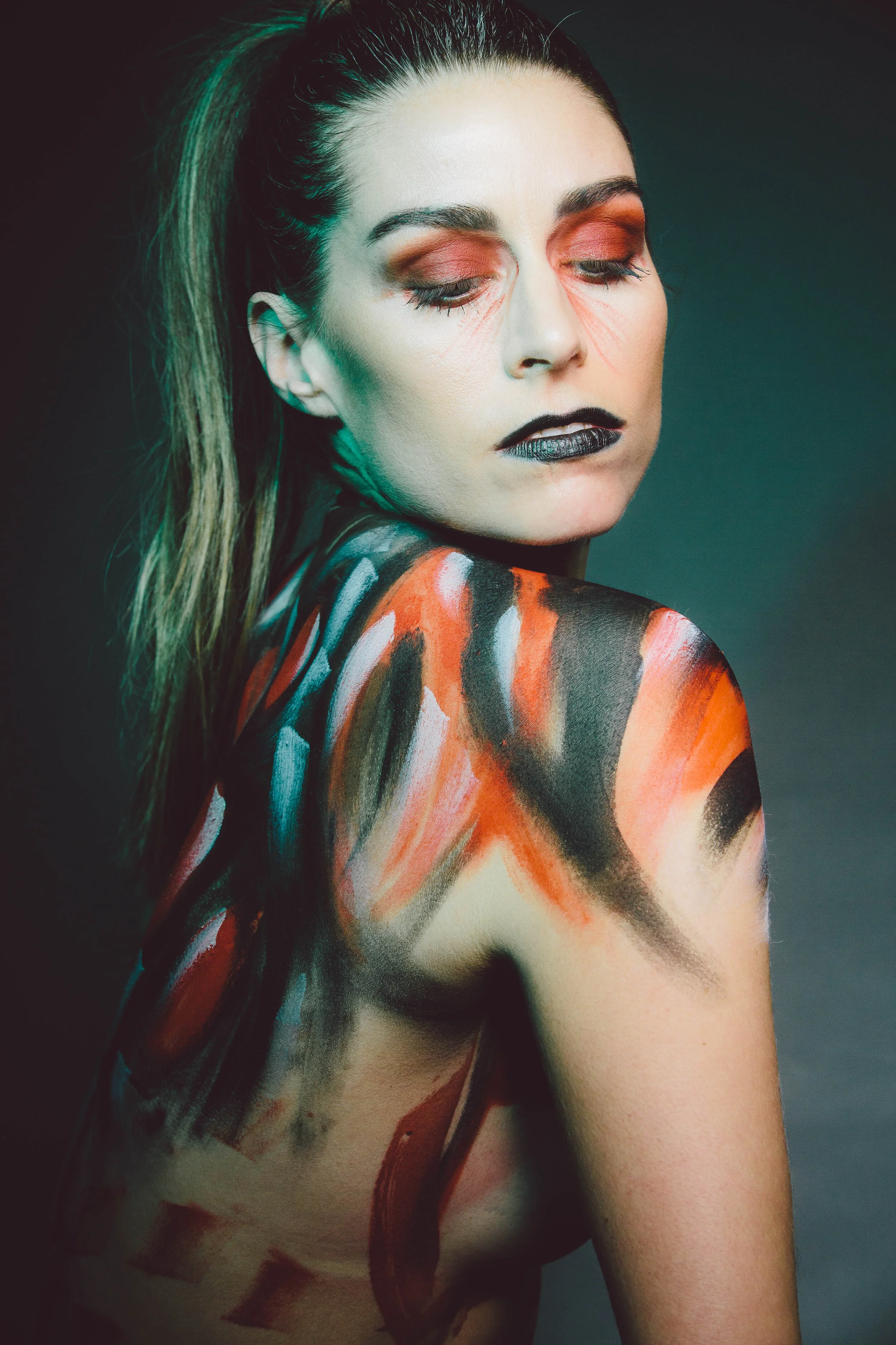 Makeup and Bodyart by Anita Nouryeh
Photography by Steven Truman 