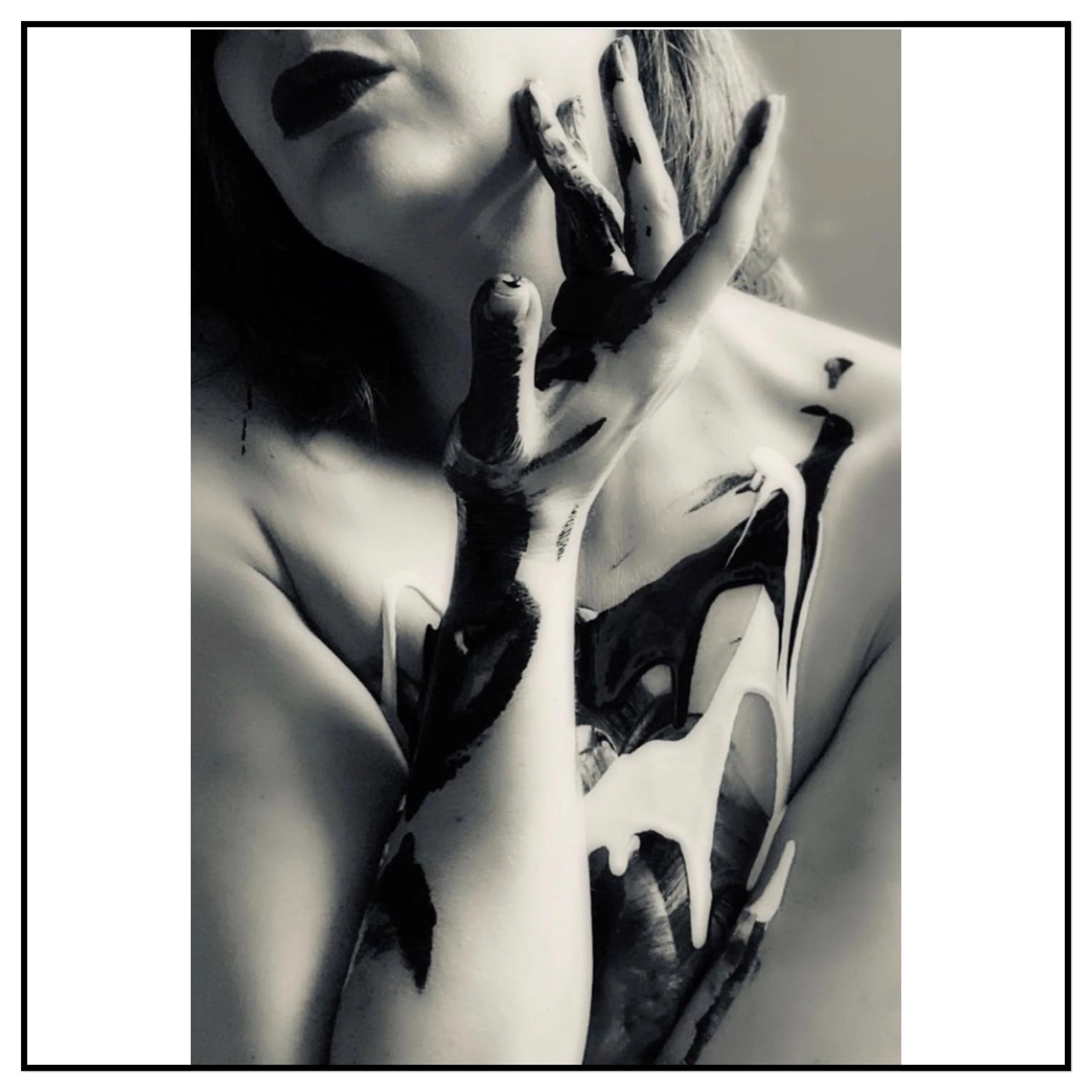 Drip Paint (self portrait)