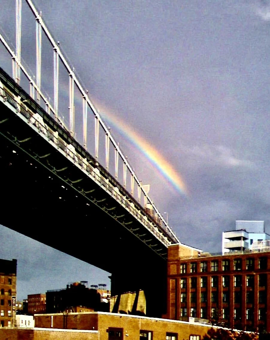 care bear slide (Dumbo Brooklyn)