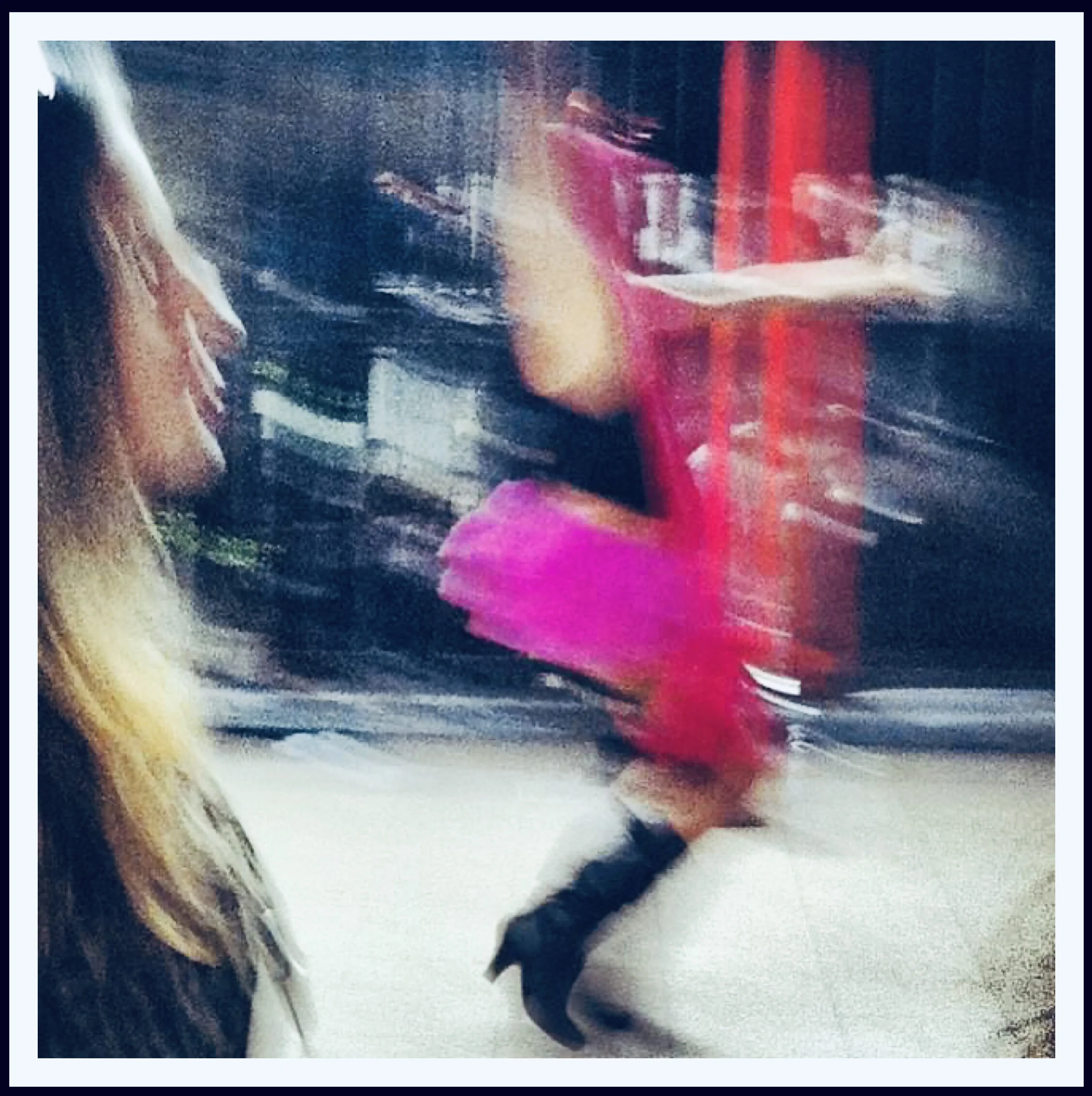 Dancing in the Streets (Q train platform, NYC) 