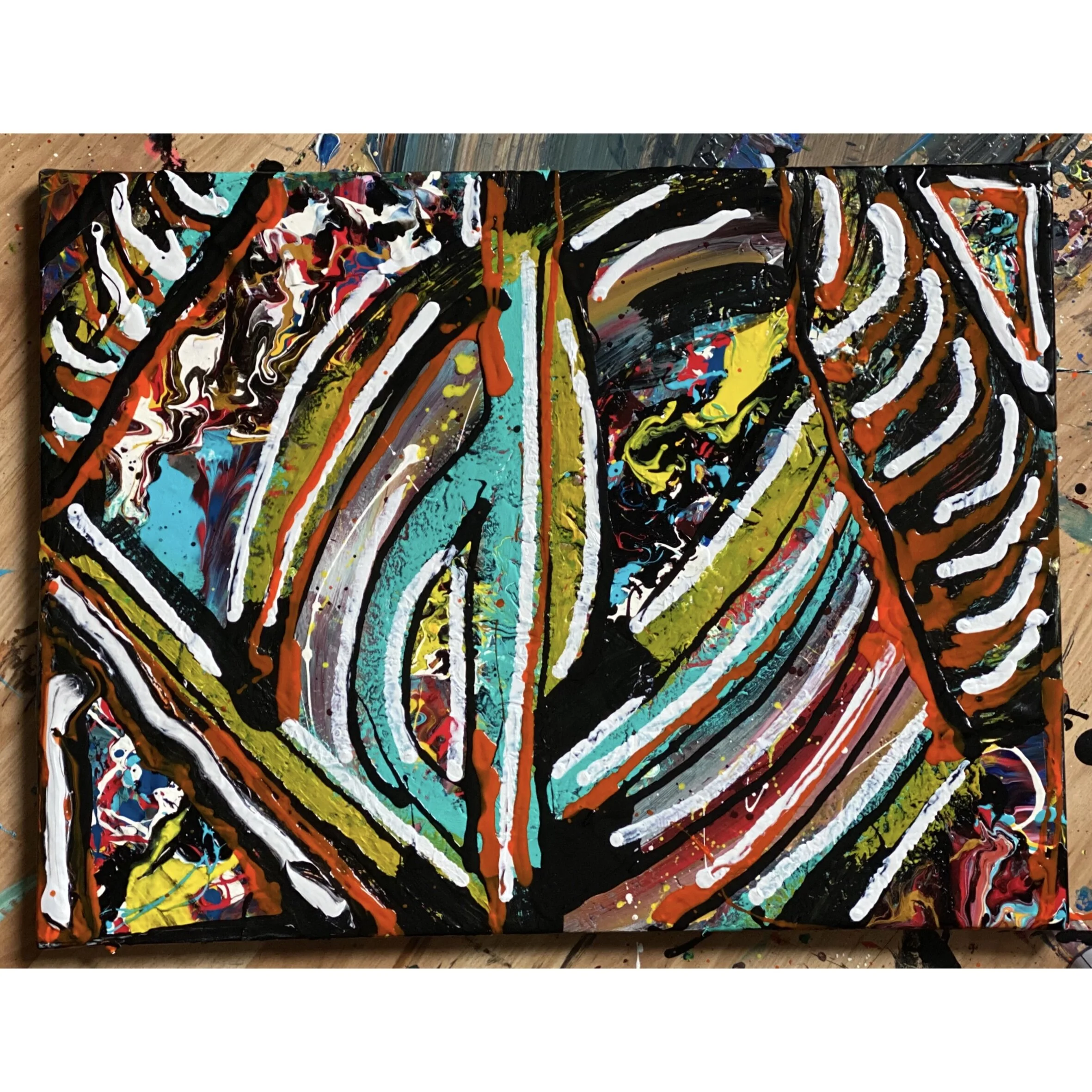 Original canvas available 
Print Available 
