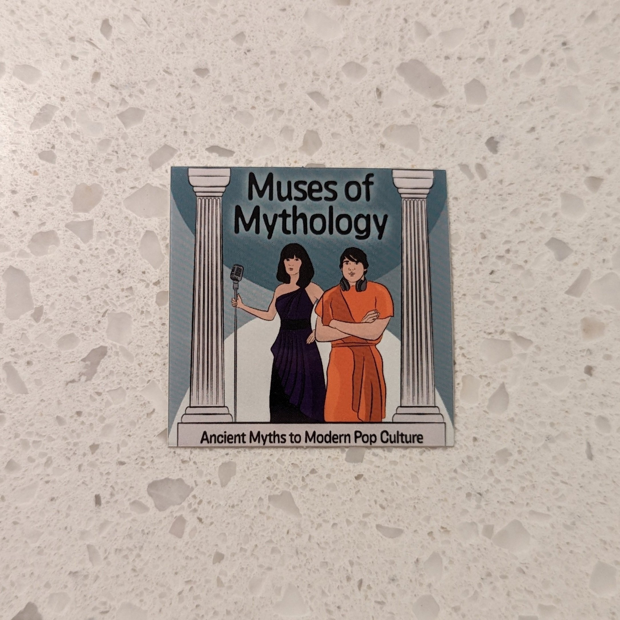 Muses of Mythology Vinyl Sticker