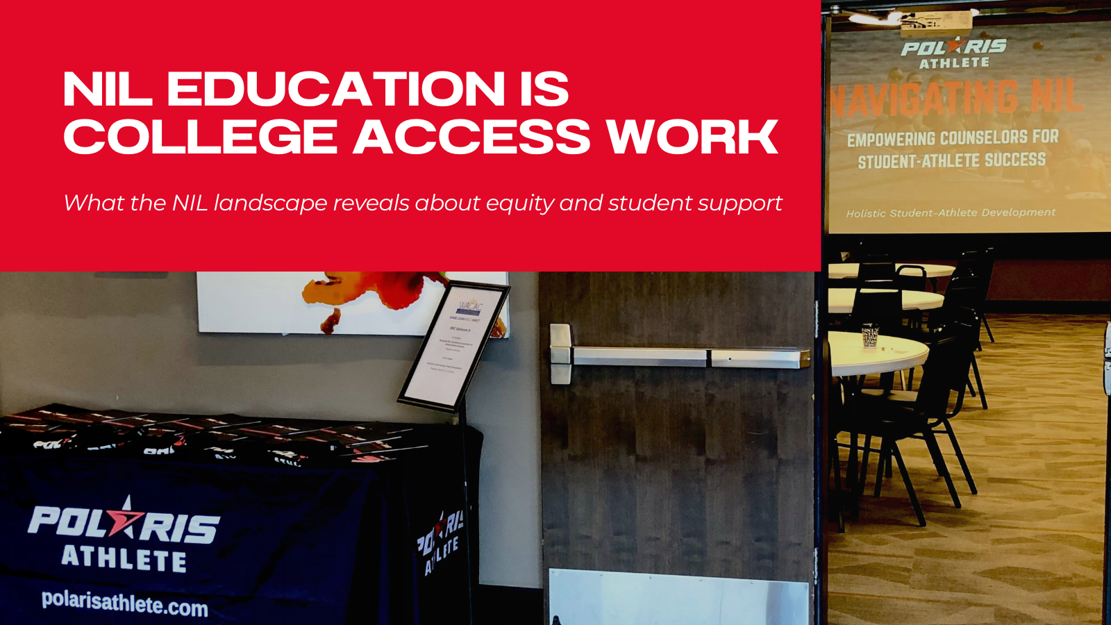 NIL Education is College Access Work