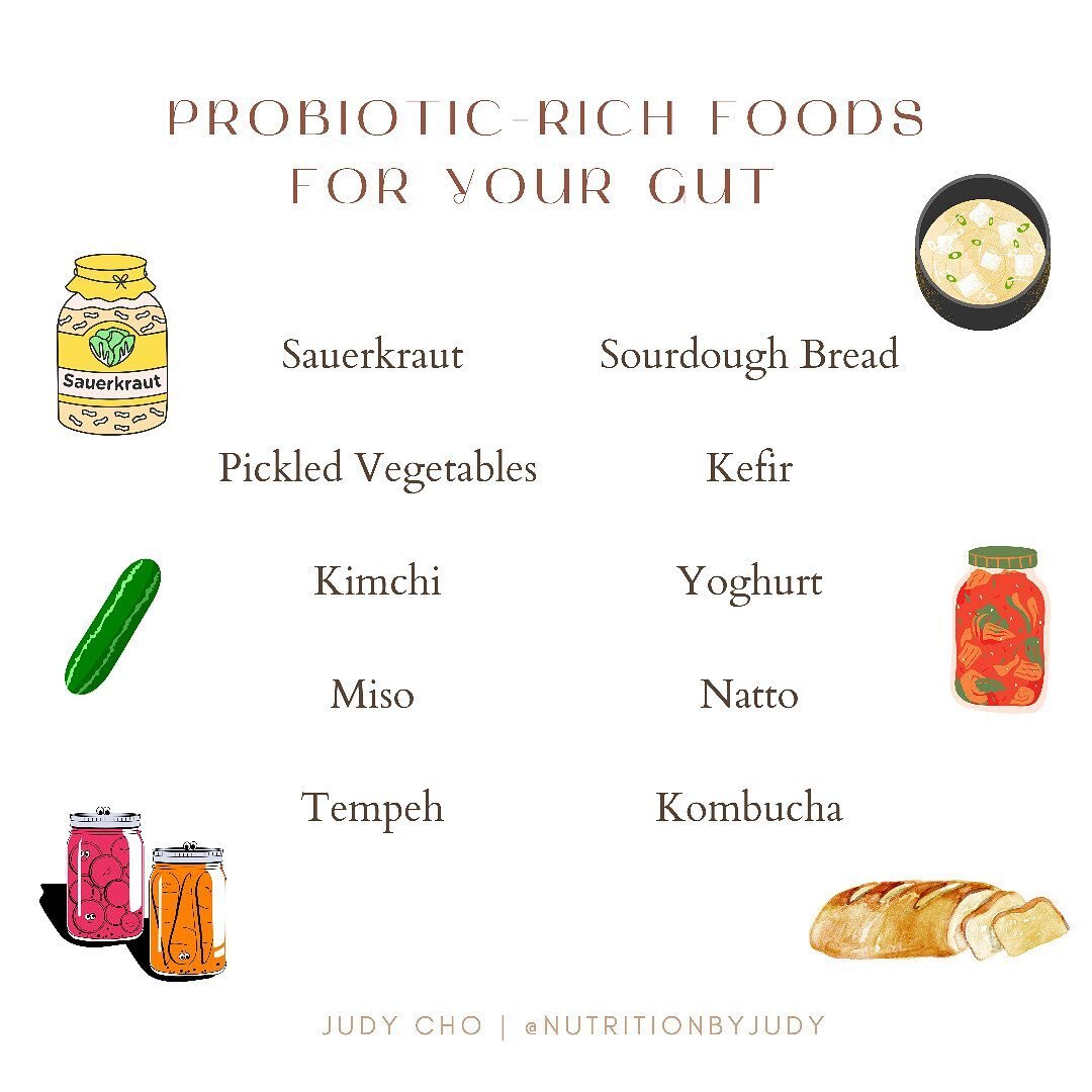 PROBIOTICS. BOOKMARK THIS &amp; add all these foods to your grocery cart next time your shopping. If you're finding yourself reacting to these foods, you may be histamine intolerant, have an underlying gut imbalance/dysbiosis or going 'too fast too s