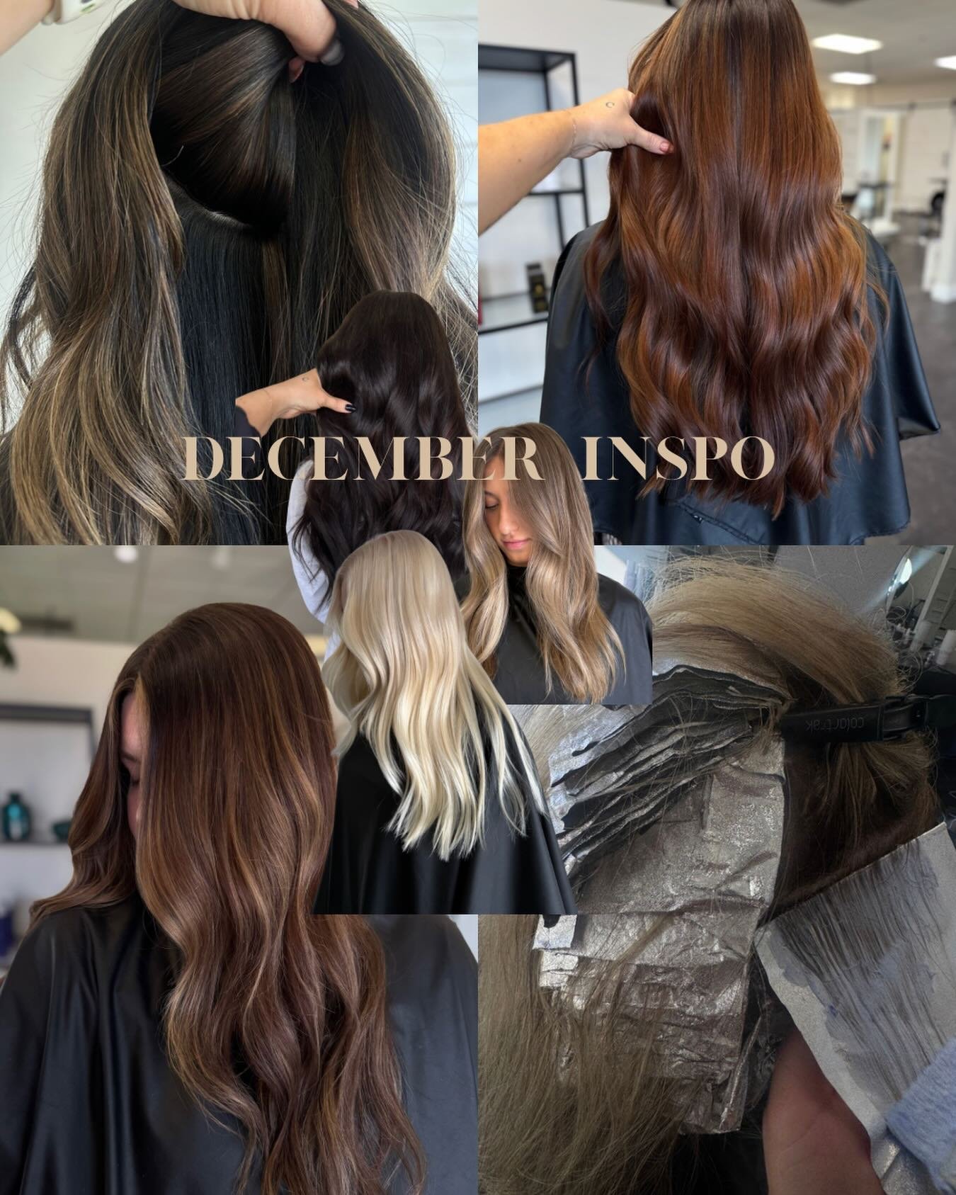 December inspo ⭐️🎄✨

save for your next hair appointment for some fun inspo 🫶🏽

#hair #ogdenhair #ogdensalon #ogdenhairstylist #ogdennails #ogdenlashes #ogdennails #ogdenbrows #brows #nails #lashes #utahhair #love #photooftheday #reels #beautiful#