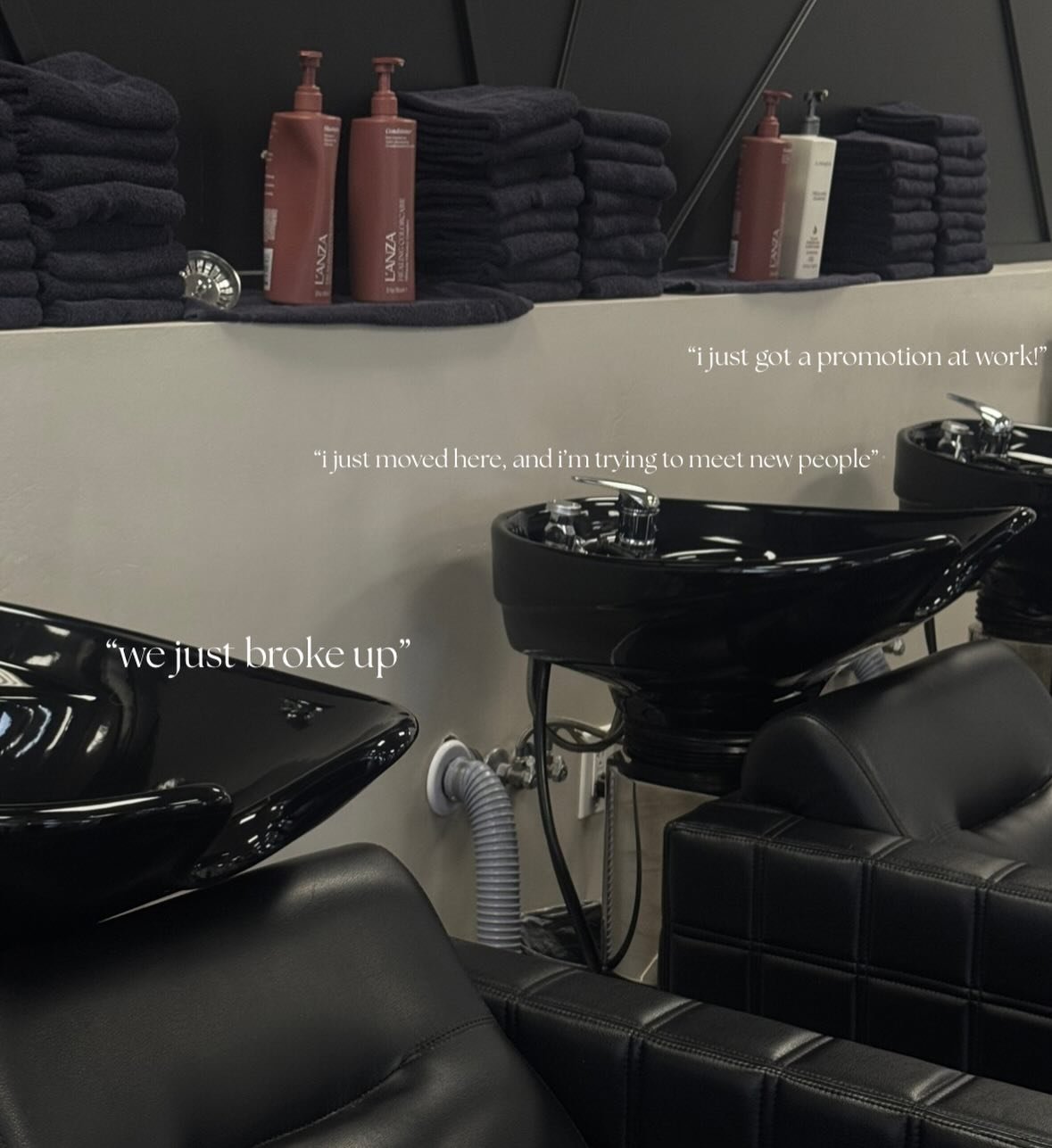 Getting your hair done won&rsquo;t fix everything, but doing something for yourself will make everything feel so good 🤍 
No matter what reason you come into the salon, we can&rsquo;t wait to see you 🤍

#hair #ogdenhair #ogdensalon #ogdenhairstylist