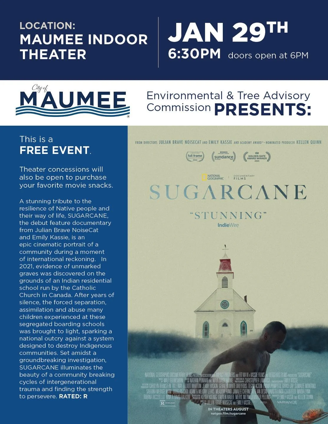 Community Screening: Sugarcane