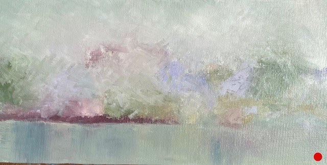 County Spring - oil, 8" x 16"