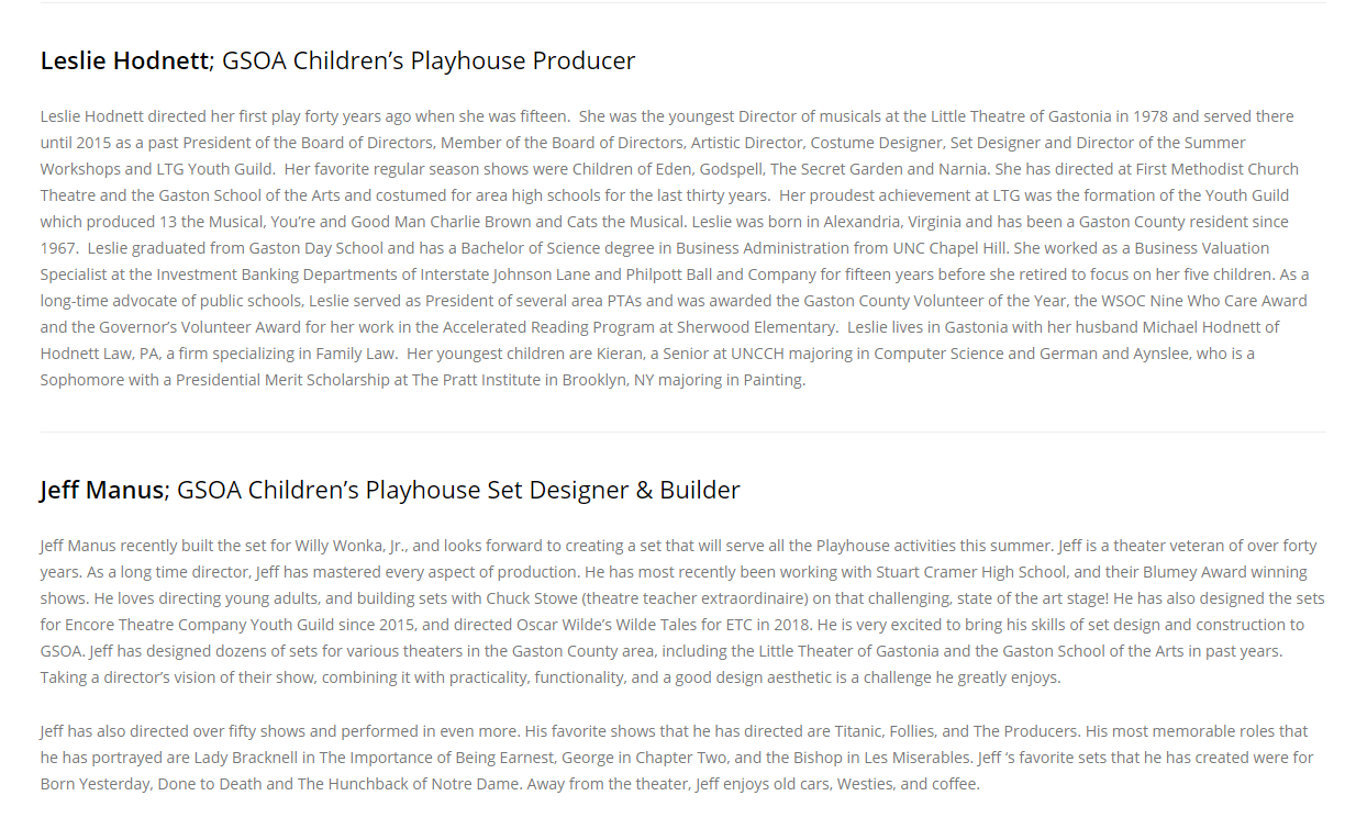 Playhouse Department 2