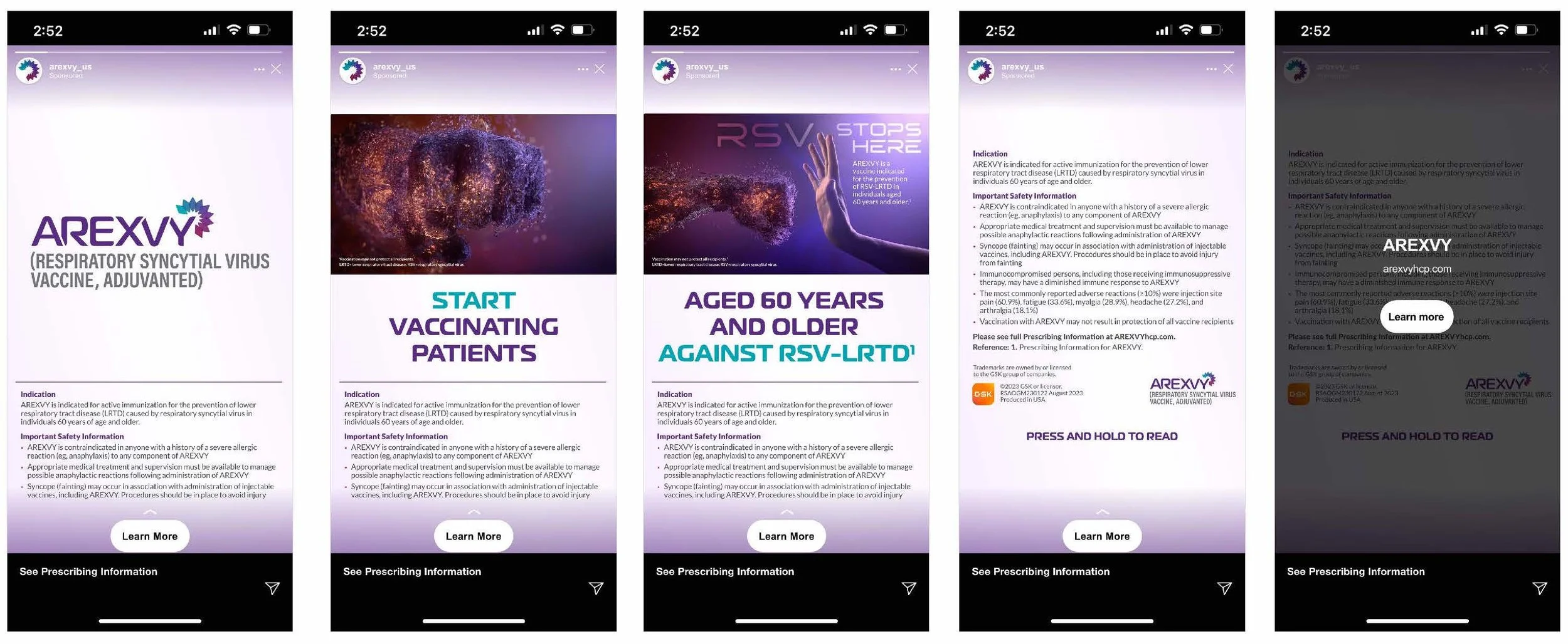 AREXVY - Branded Social Post