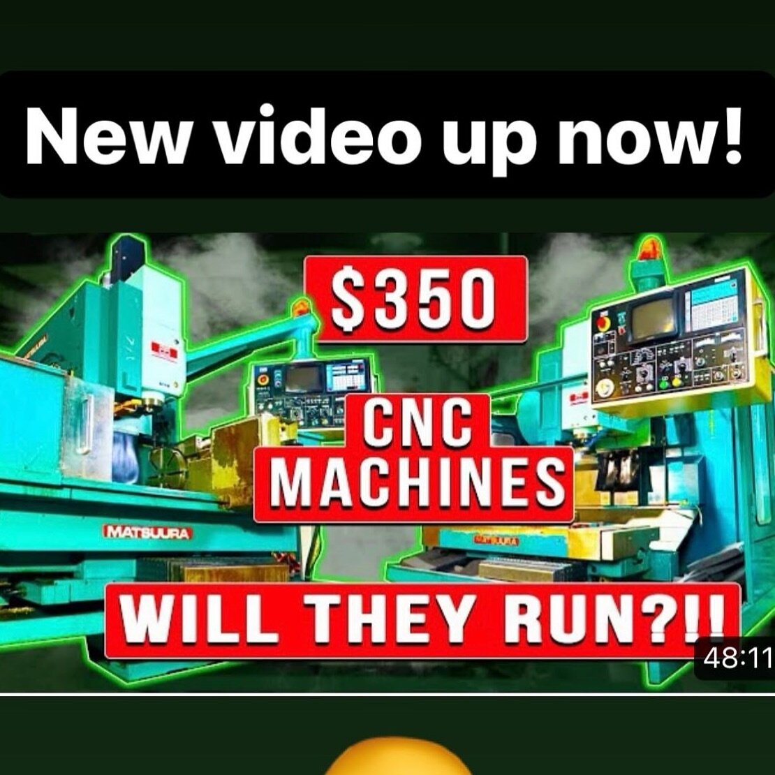 CNC Machine &ldquo;Will it Run&rdquo; video up now on my YouTube channel. Check it out.