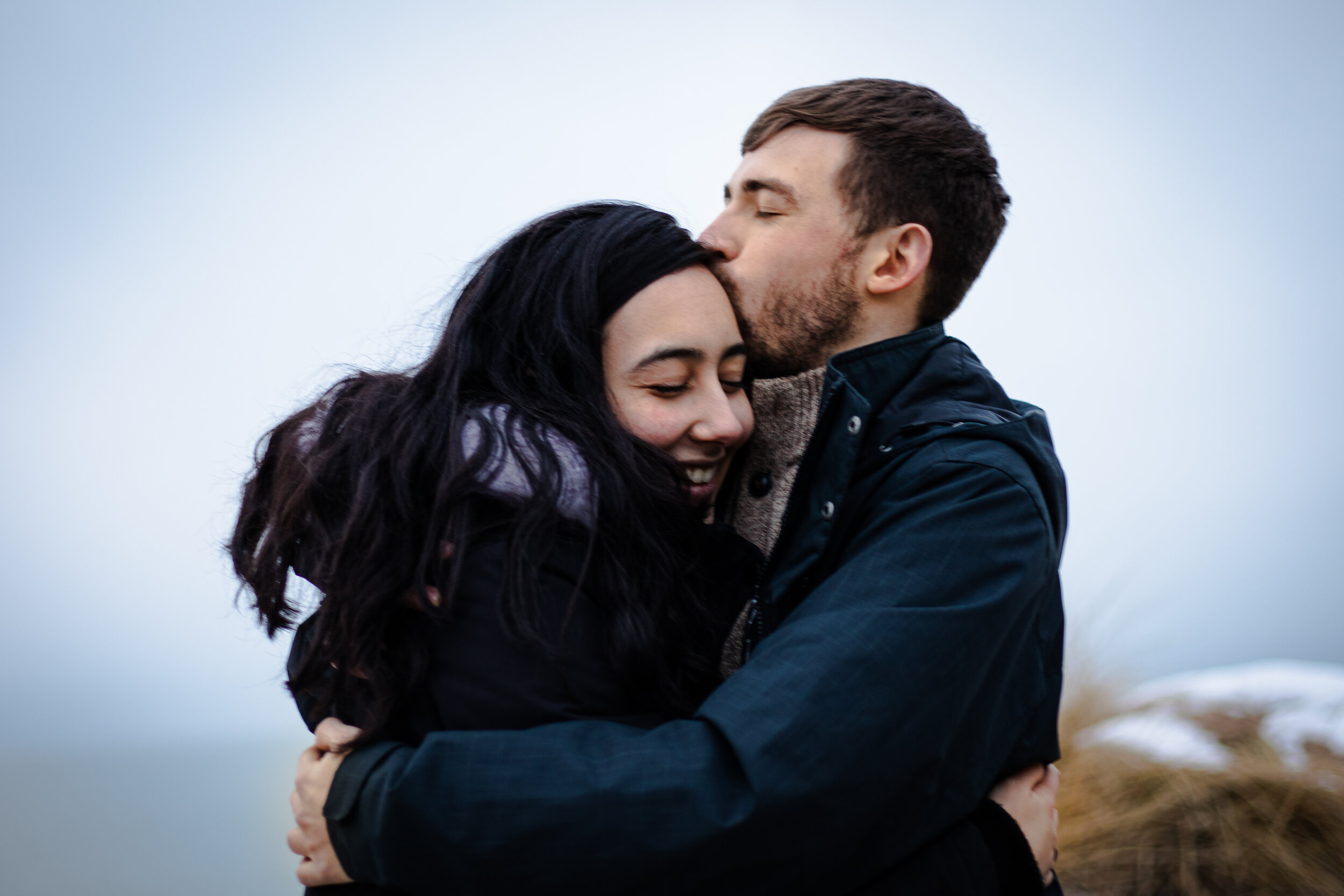 Anthony Kissing Monicas Head.jpg