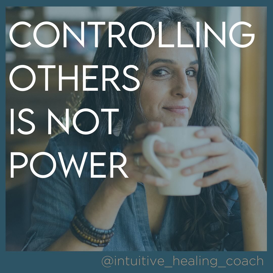 EVERY TIME we feel the urge to control them, it&rsquo;s an unconscious judgment about our own self-control issues. 

When you see it, you can explore what really needs healing. Seeing it in the other person is just a distraction. ✨

&bull;

#lifecoac
