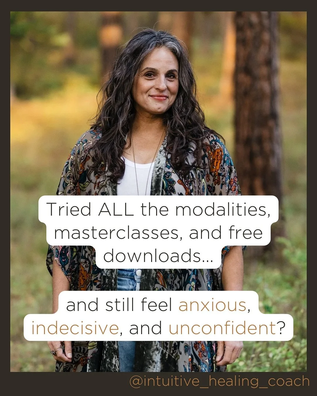 It&rsquo;s not hard to become addicted to the healing journey itself. But that distances you from the actual change you&rsquo;re after.

There&rsquo;s a better way. 

DM if you&rsquo;re ready for the real work, not another &ldquo;fix.&rdquo;

#intuit