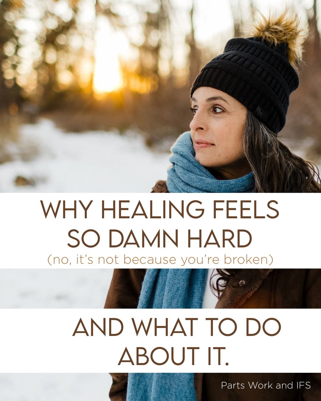 Healing gets talked about like it&rsquo;s a straight line. Do the work, commit to yourself, choose growth &ndash; and eventually, you&rsquo;ll arrive at some cleaner, calmer version of who you are.

But here&rsquo;s what nobody mentions. Choosing you