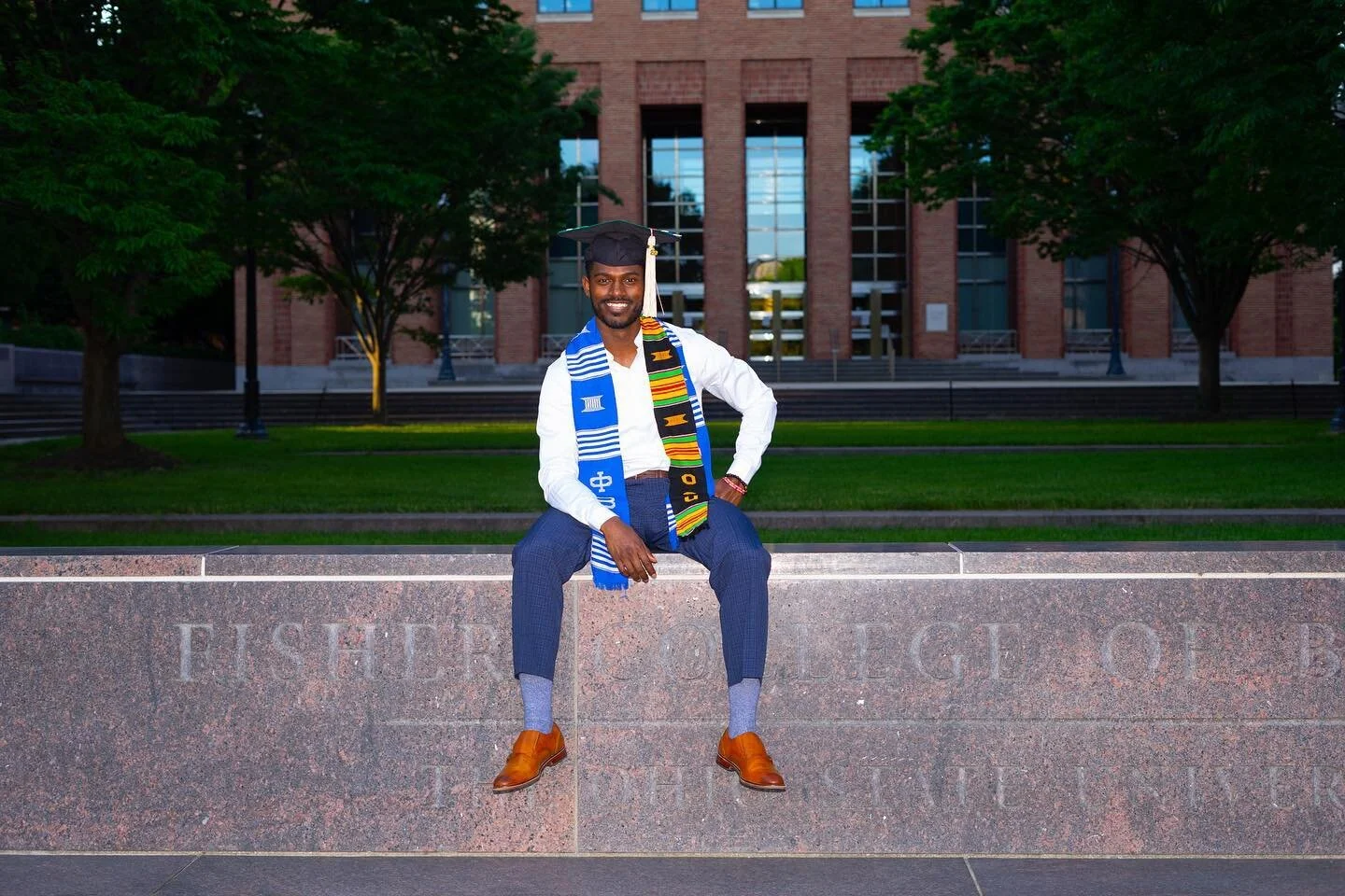 We are proud to Congratulate Brother Kyle McKinney on his graduation from The Ohio State University. Bro Kyle graduated with a Bachelor of Science in Business Administration with a focus in Marketing and double minor in Spanish &amp; Theatre. During 