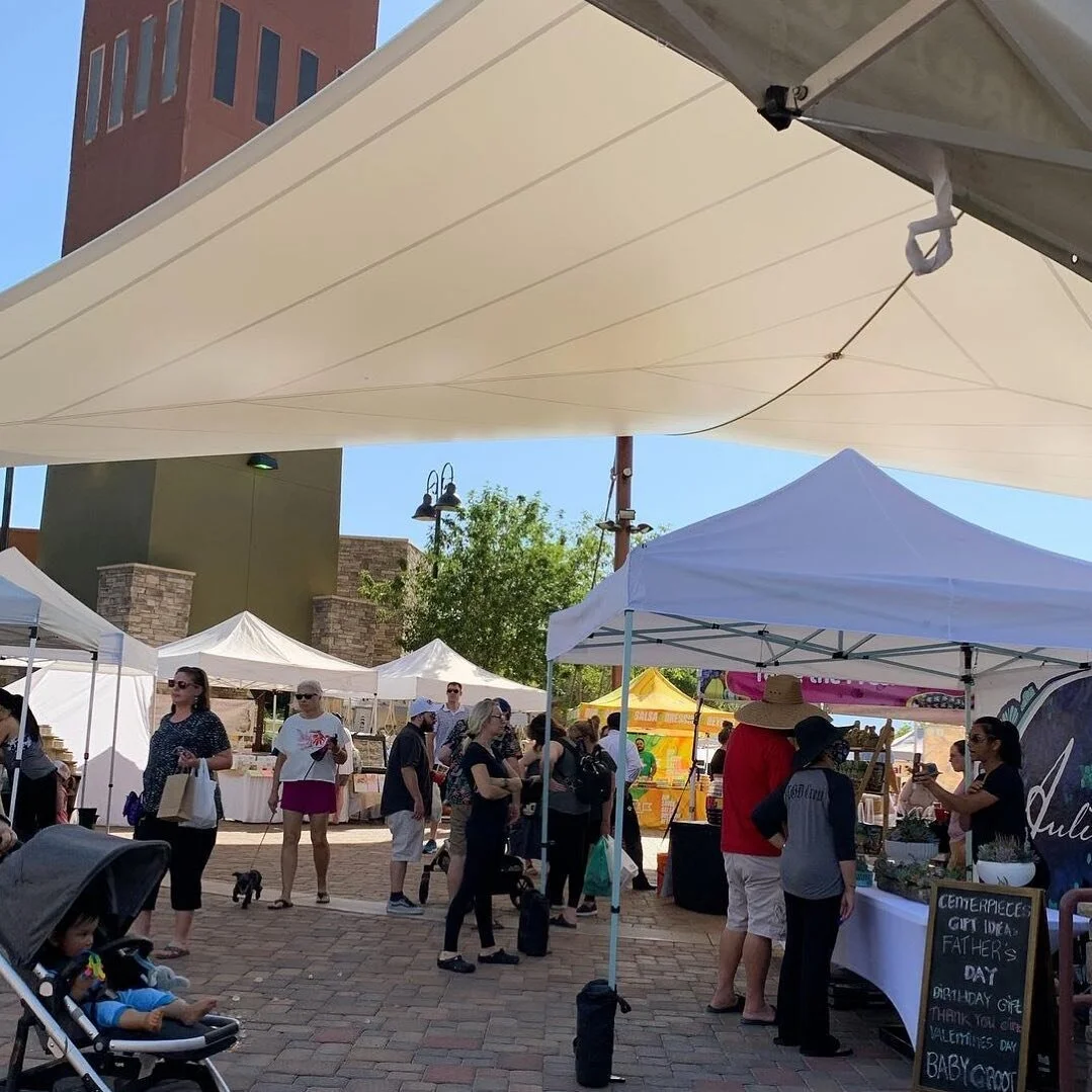 Our inspirada market is HAPPENING NOW! Stop by the pavilion at Solista Park until 8pm ☀️

Our local vendors are here at @inspiradaca selling farm fresh produce &amp; handmade artisan goods. Come check us out every 2nd &amp; 4th Thursday from 3pm-8pm 