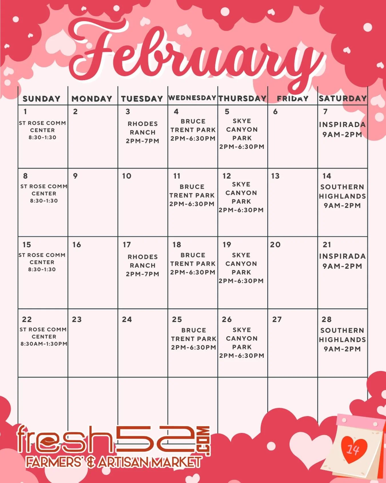 &ldquo;Love is in the air this February! 💕 Check out our special calendar for the month, packed with delightful ideas and perfect gifts for your loved ones. Whether you&rsquo;re planning something grand or a simple, heartfelt gesture, we&rsquo;ve go