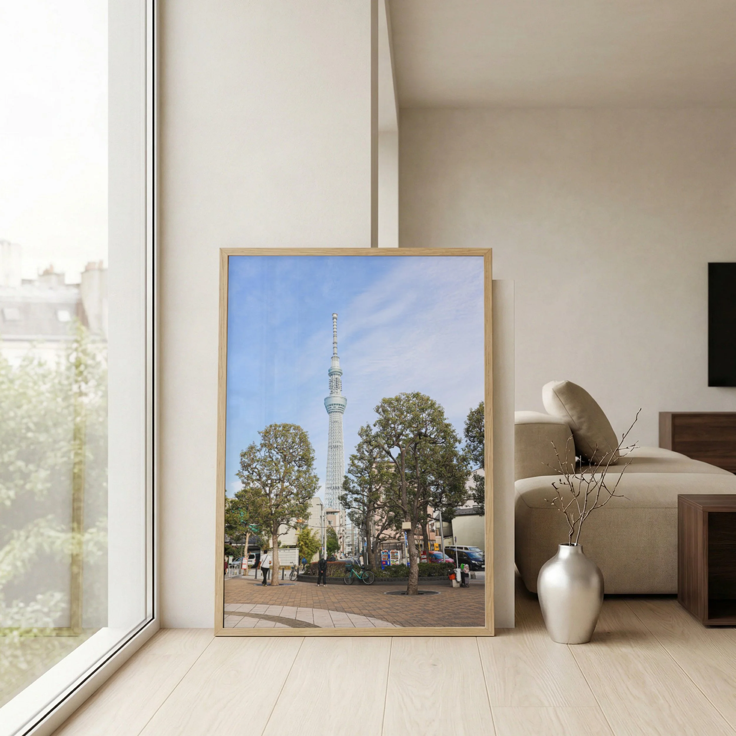 Stephanie Flores Photography - Framed Tower - Fine Art Print Mockup