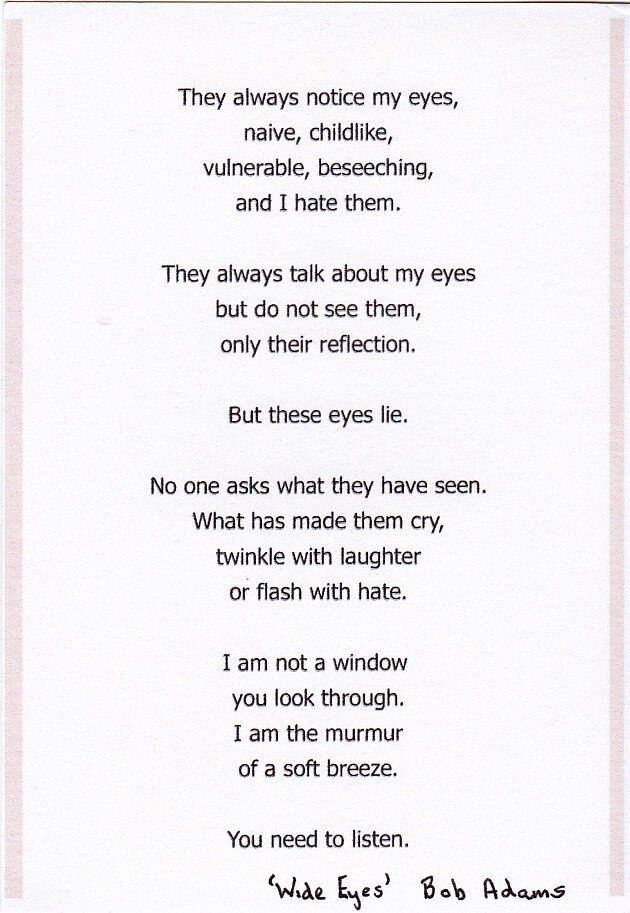 190. Wide Eyes (b)