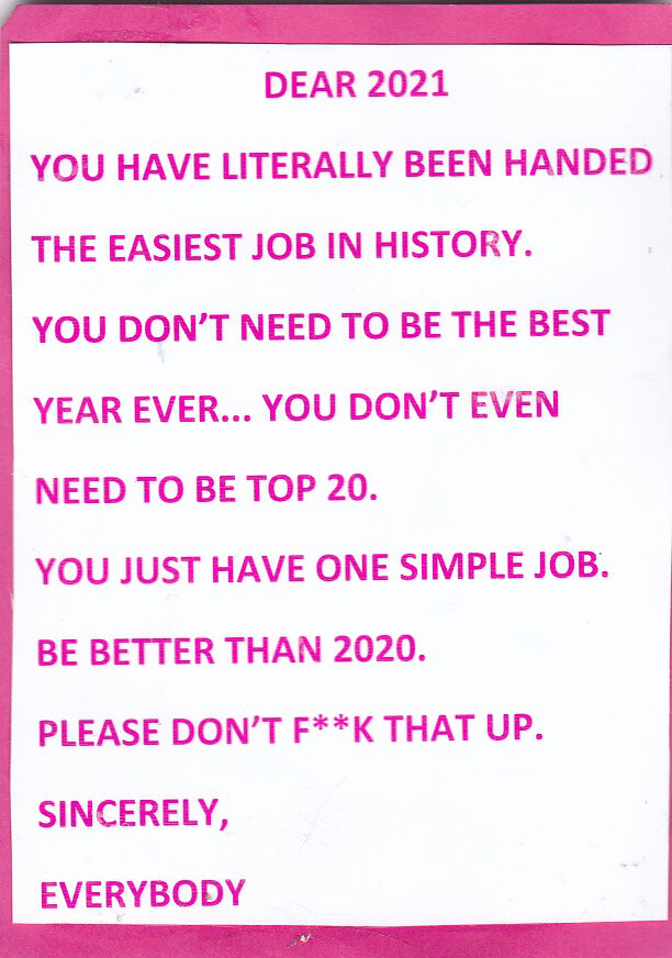 226. Dear 2021