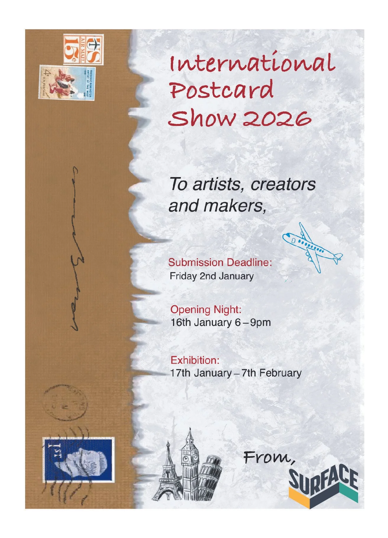 International Postcard Show 2025: Call for Submissions