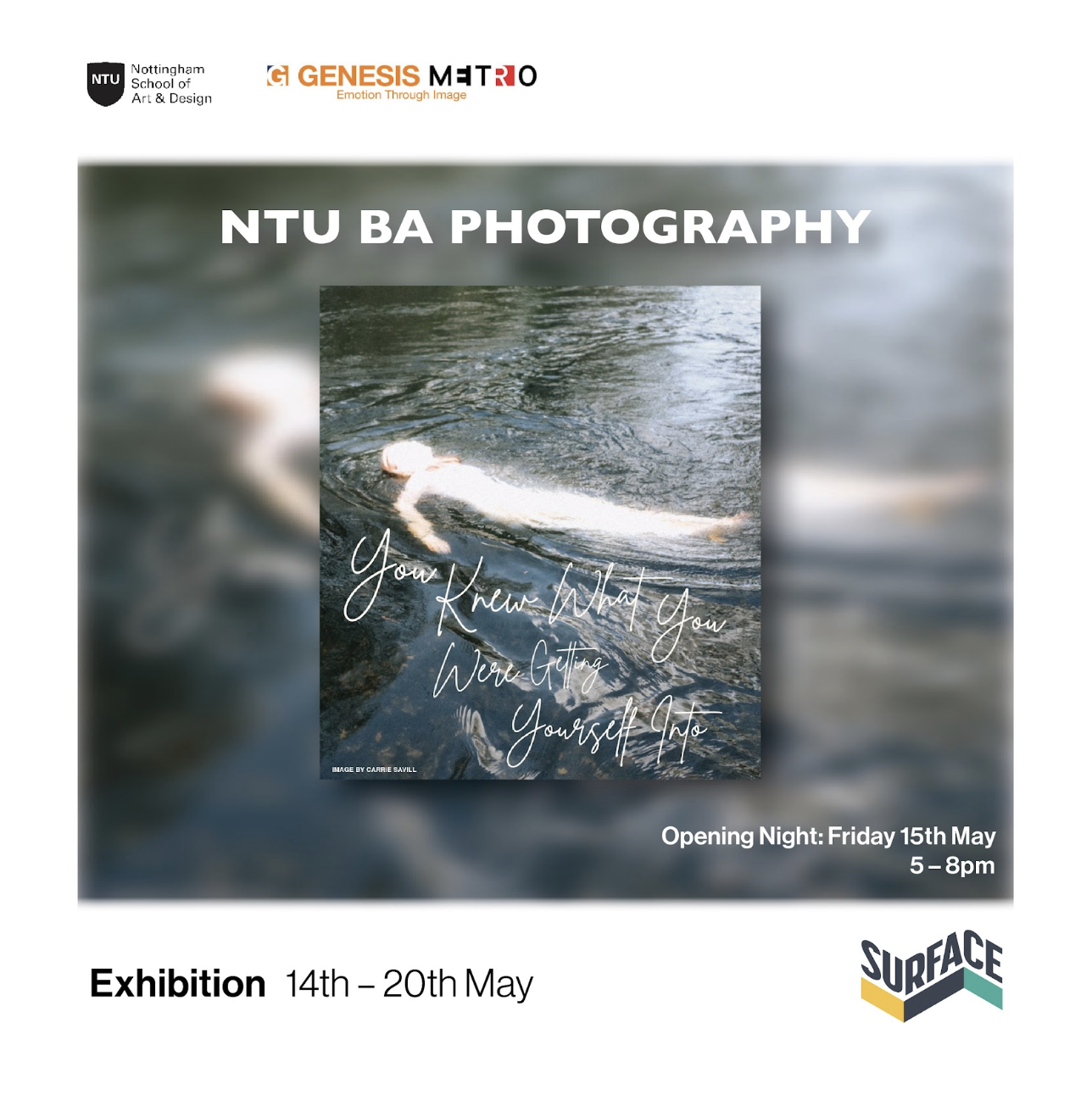You Knew What You Were Getting Yourself Into: NTU BA Photography Exhibition