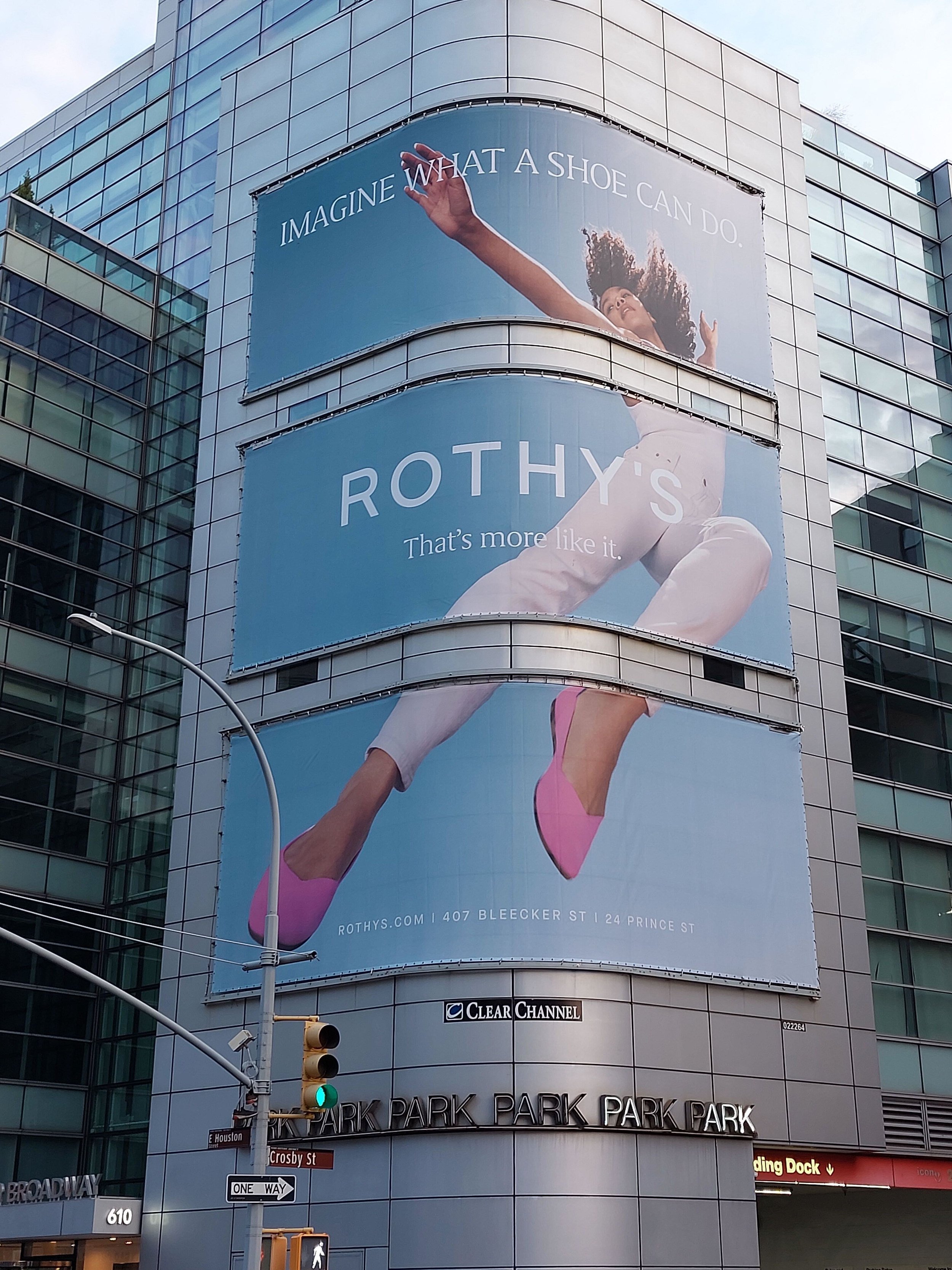 Rothy's Brand Campaign - Soho tall wall