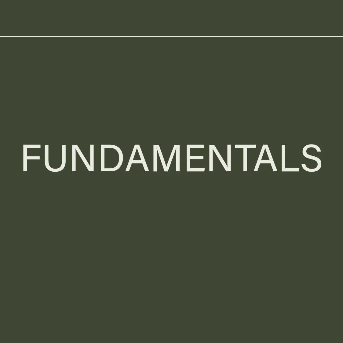 Fundamentals