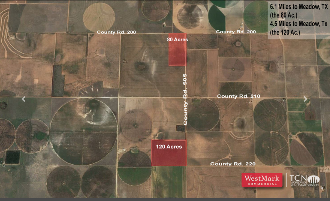 CR 505&amp;220, CR 505&amp;515 | Meadow, TX 79345