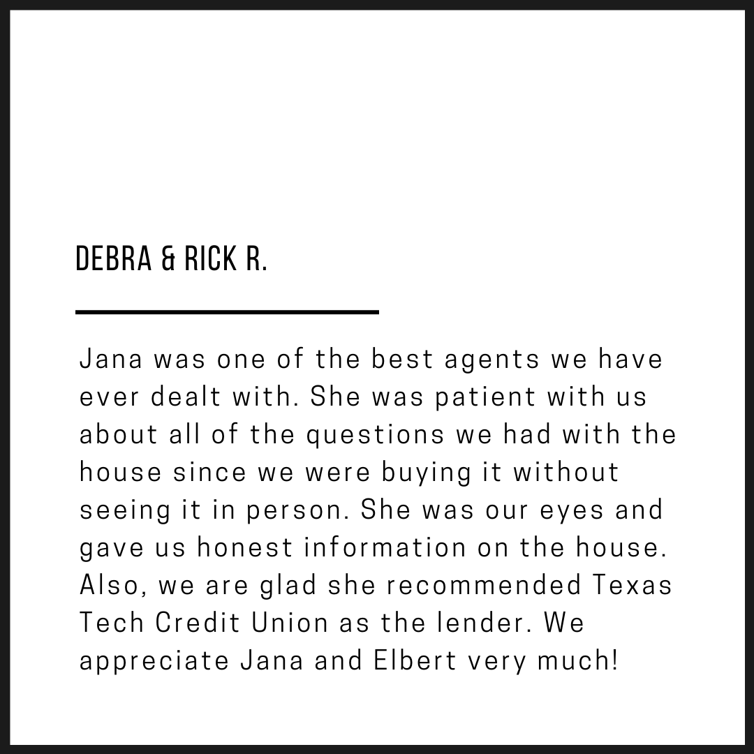 Debra &amp; Rick R.