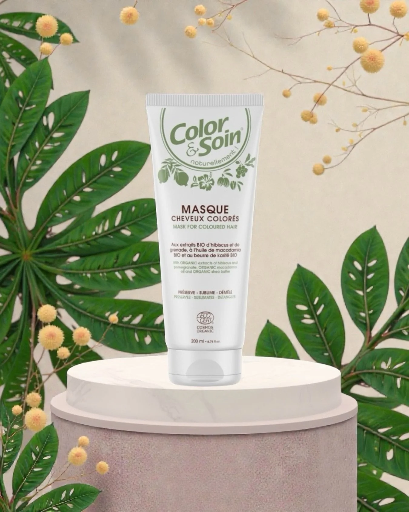 A little extra care goes a long way 🌿

Our Color &amp; Soin Mask for Coloured Hair helps preserve colour, boost shine and leave hair feeling soft, nourished and healthy &mdash; naturally.

Plant-powered. Gentle. Beautiful results.

🛒 Buy online via
