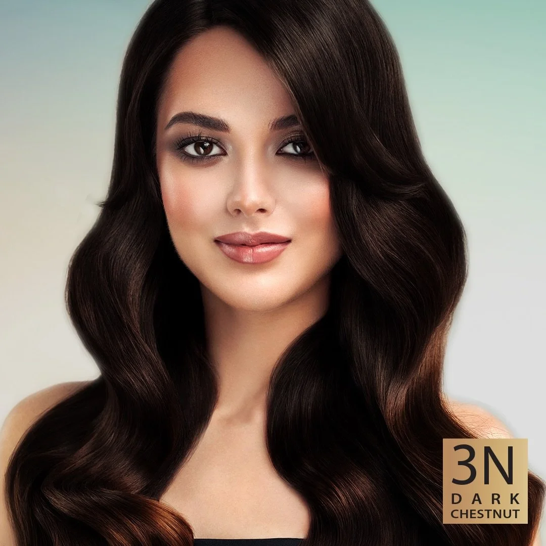 Rich. Warm. Effortlessly glossy 🤎

3N Dark Chestnut delivers deep, natural-looking colour with beautiful shine &mdash; while caring for your hair every step of the way.
Permanent colour, powered by plant extracts, for hair that looks as good as it f