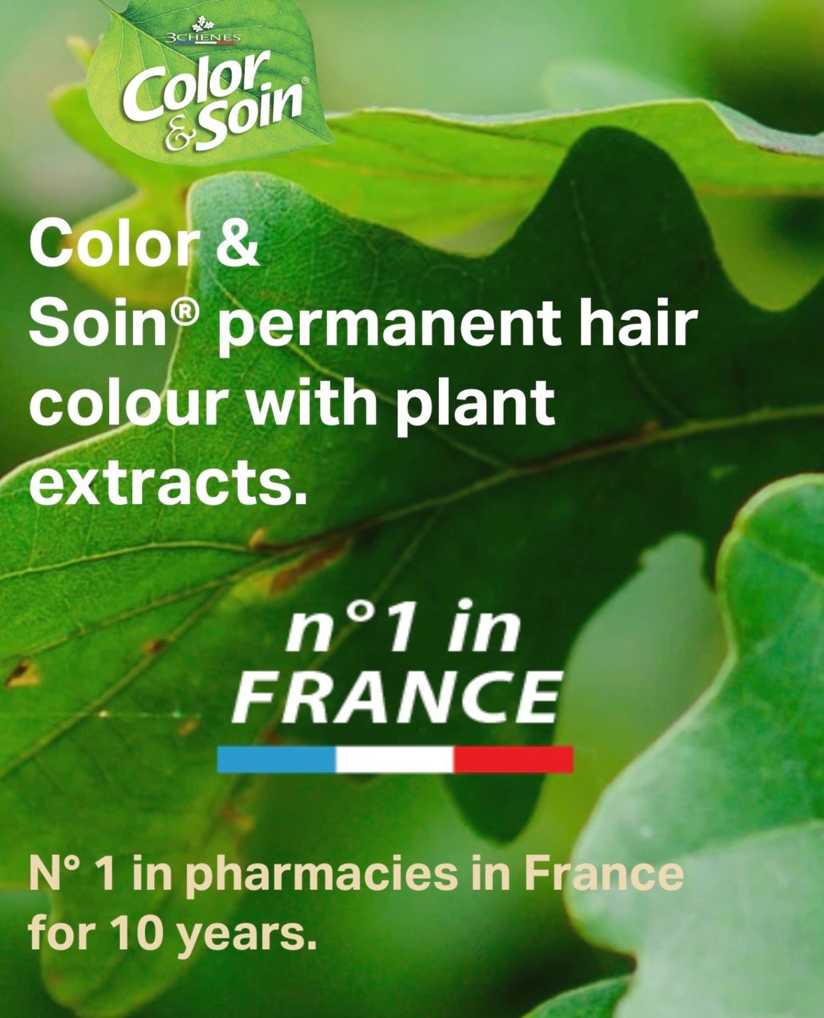 Beautiful colour, inspired by nature. 🌿✨

Color &amp; Soin permanent hair colour combines rich, lasting colour with carefully selected plant extracts &mdash; for beautiful results from the comfort of home.

🇫🇷 Proudly No.1 in French pharmacies for