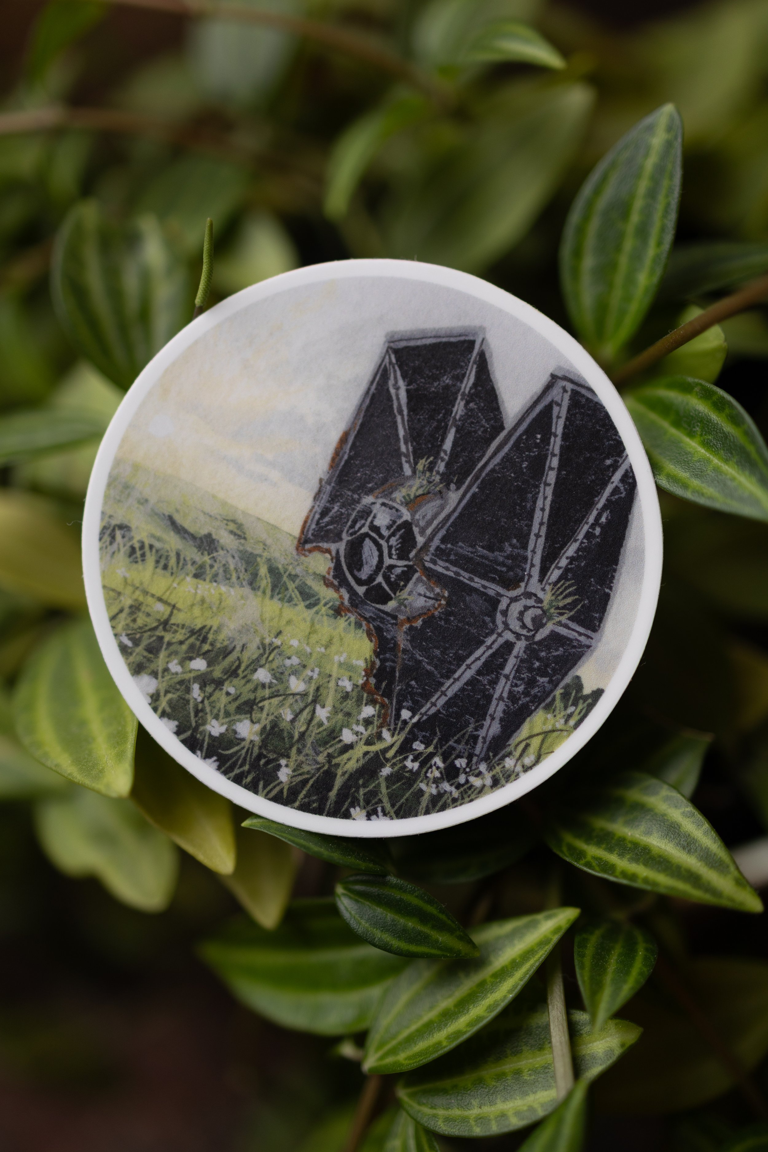 Sticker - Broken TieFighter