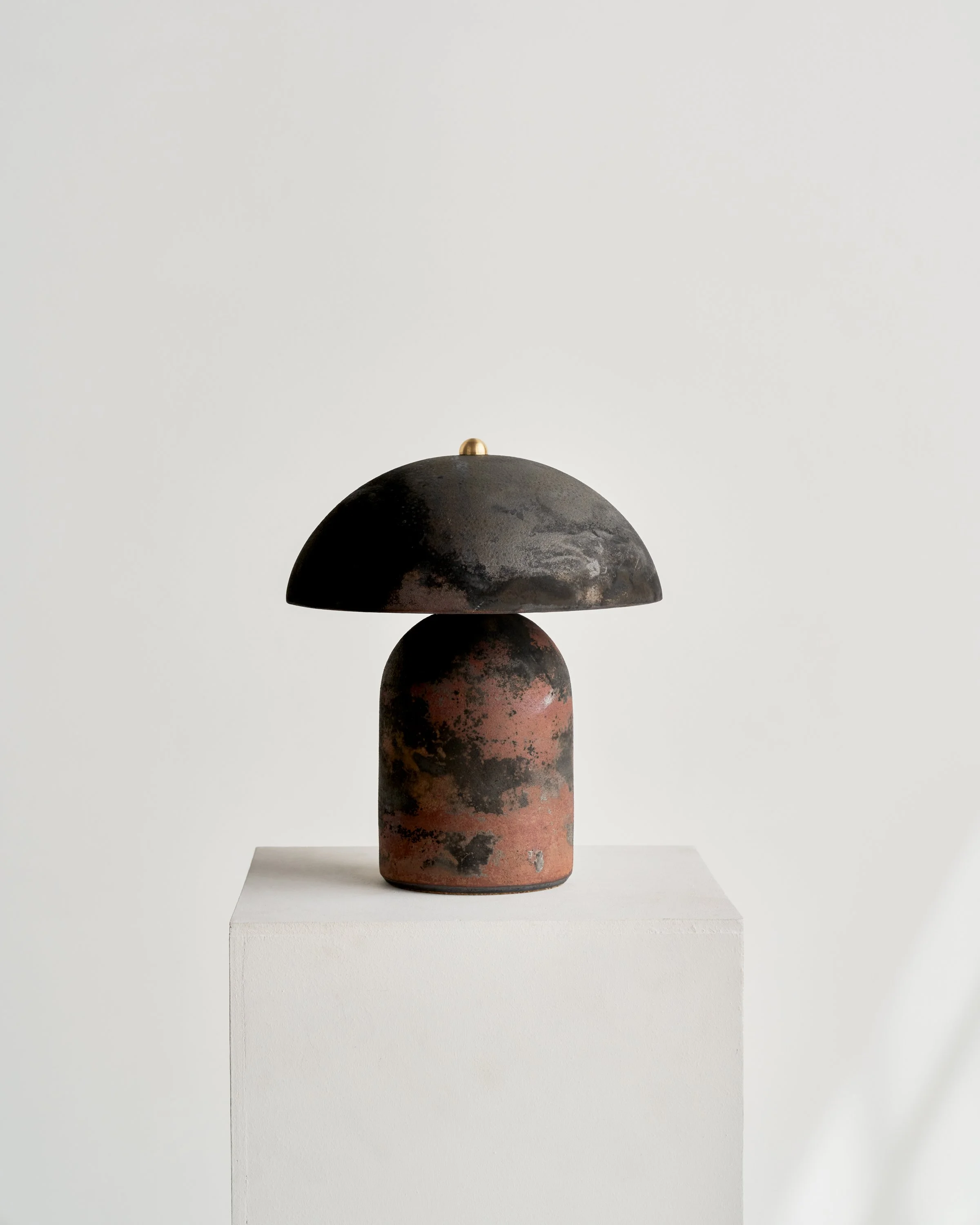 Raku Tera Lamp 010 — Ceramicah