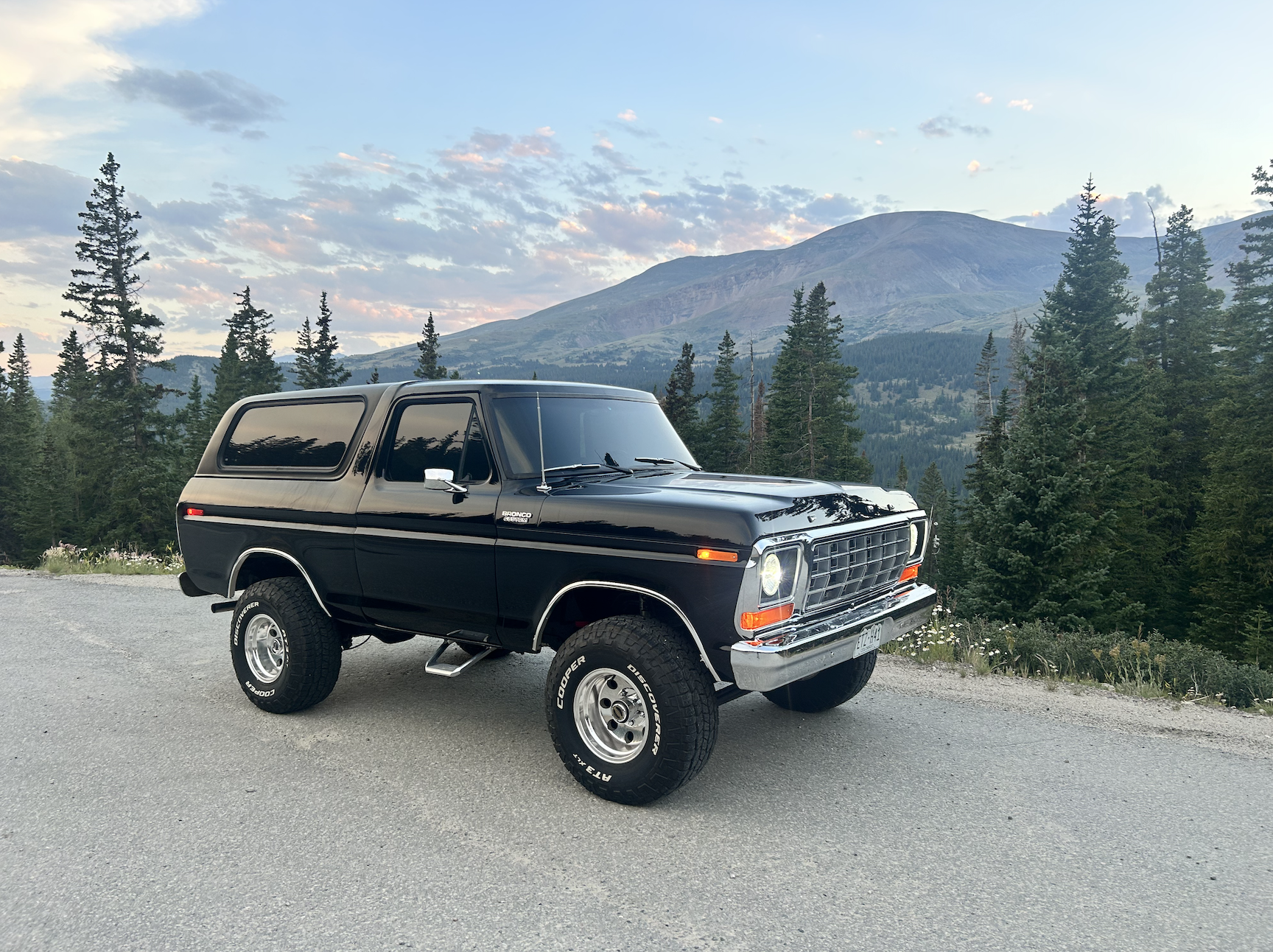 Project 14 - 1978 Bronco - Custom - Black - 3rd Gen Coyote-swap 10r80 transmission - $110k