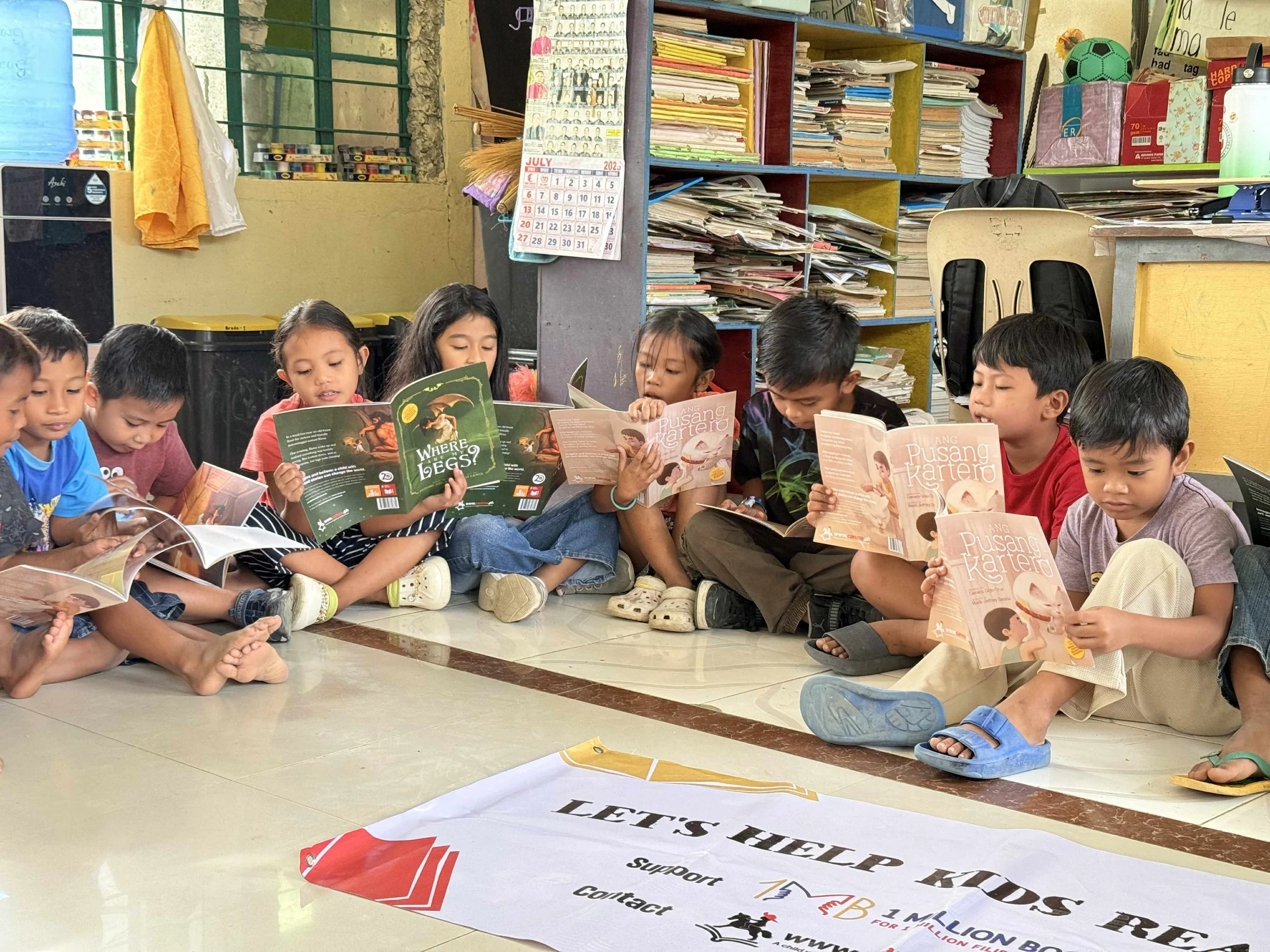 Banglayan Elementary School launches reading program
